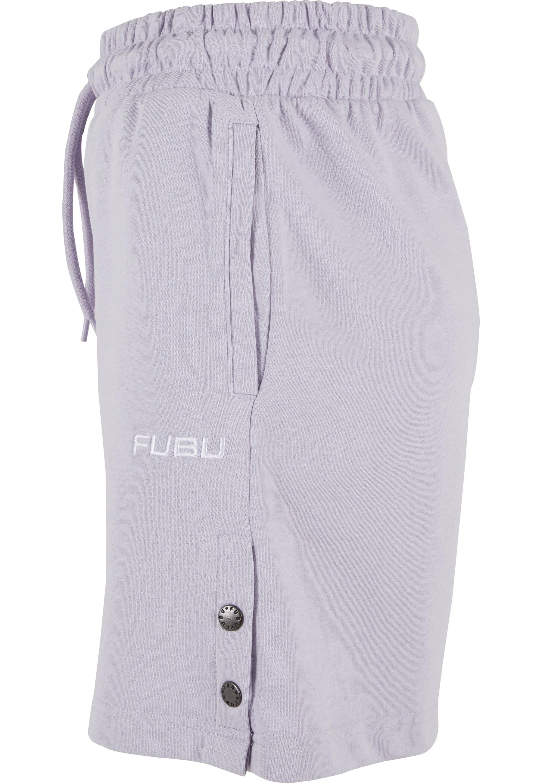 Karl Kani Stoffhose »Karl Kani Damen FW222-008-1, Corporate Sweat Shorts light purple«, (1 tlg.)