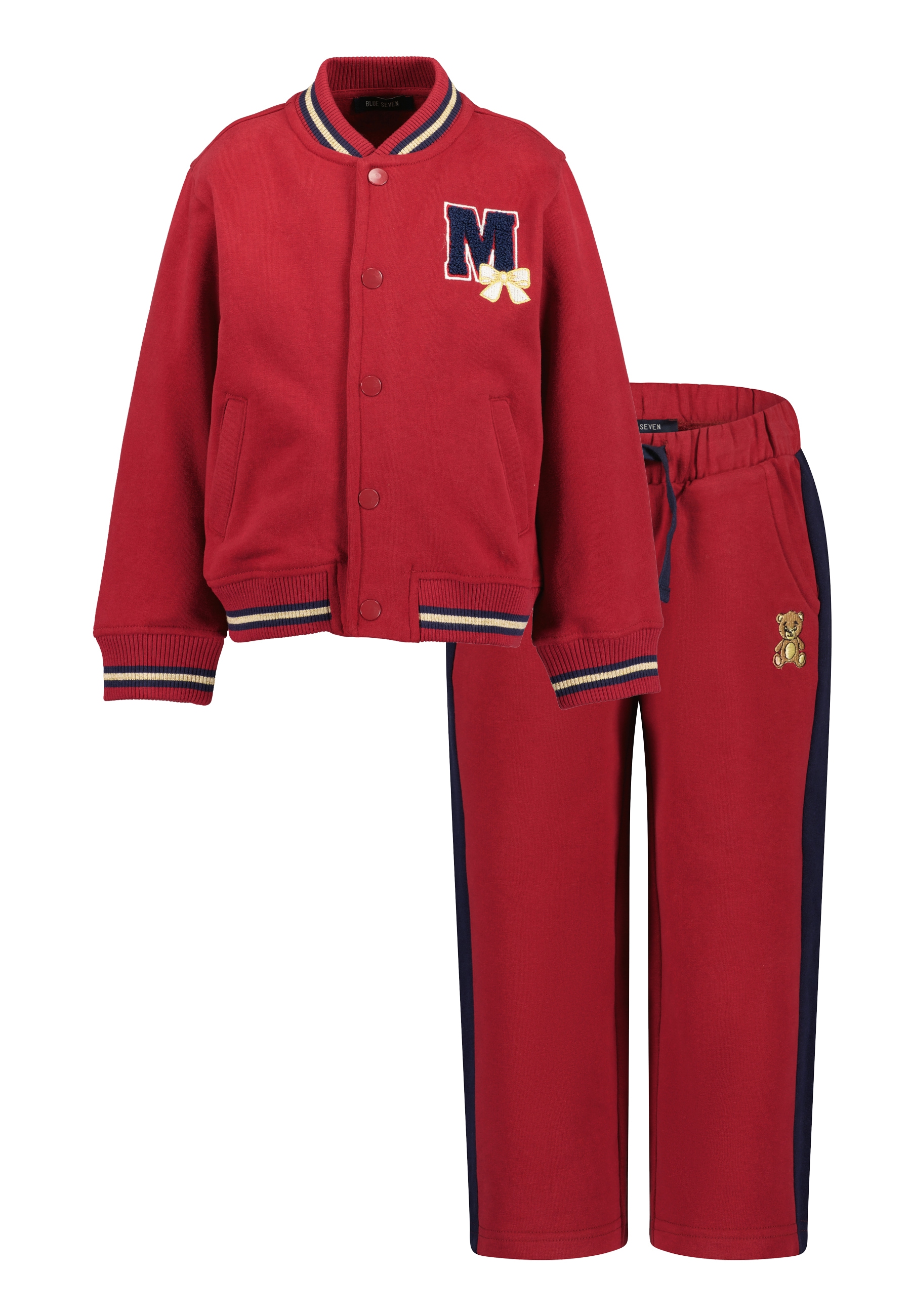 Blue Seven "Set: Collegejacke und Jogginghose"
