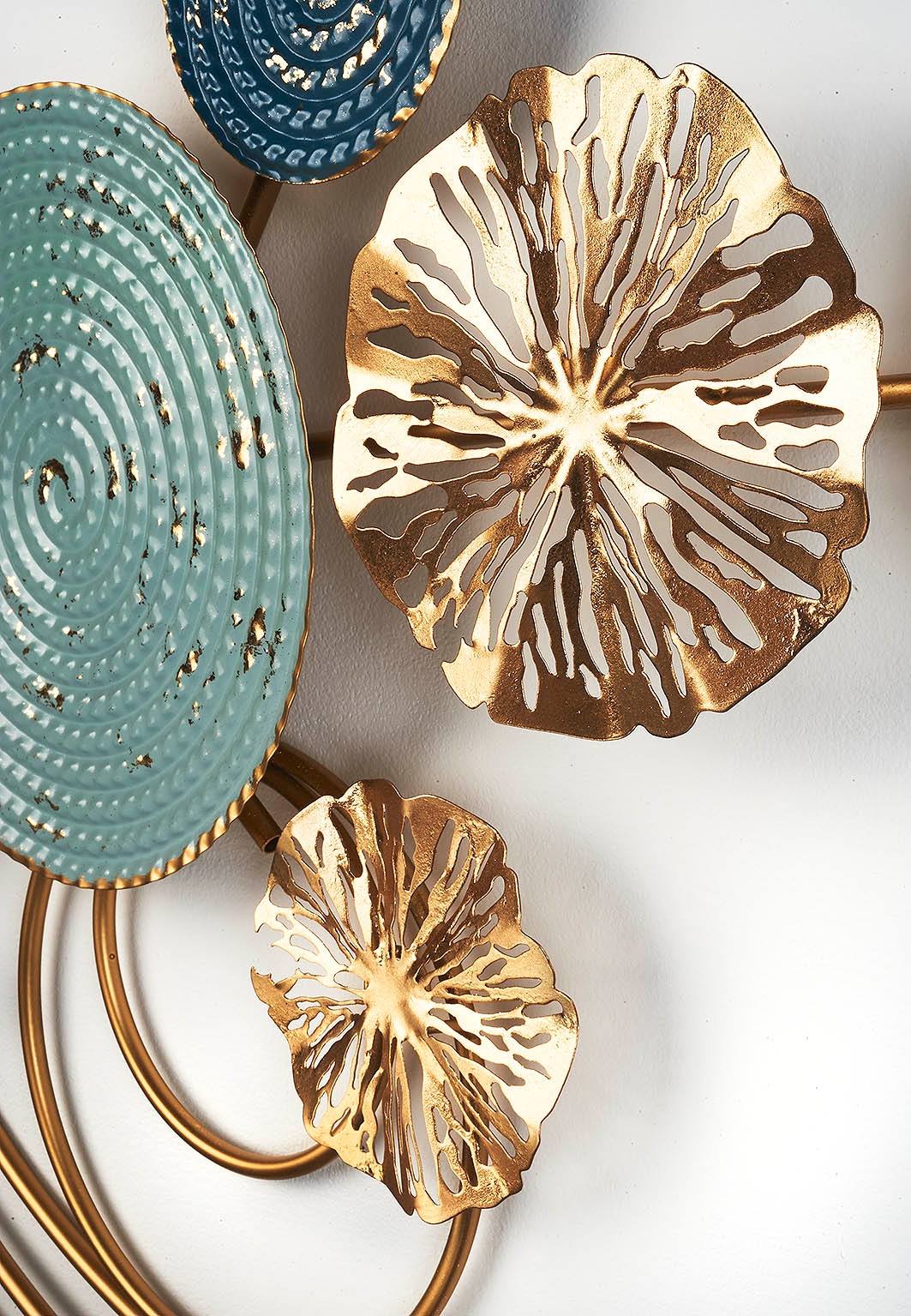 locker Wanddekoobjekt »Wandbild GOLDEN CIRCLES«