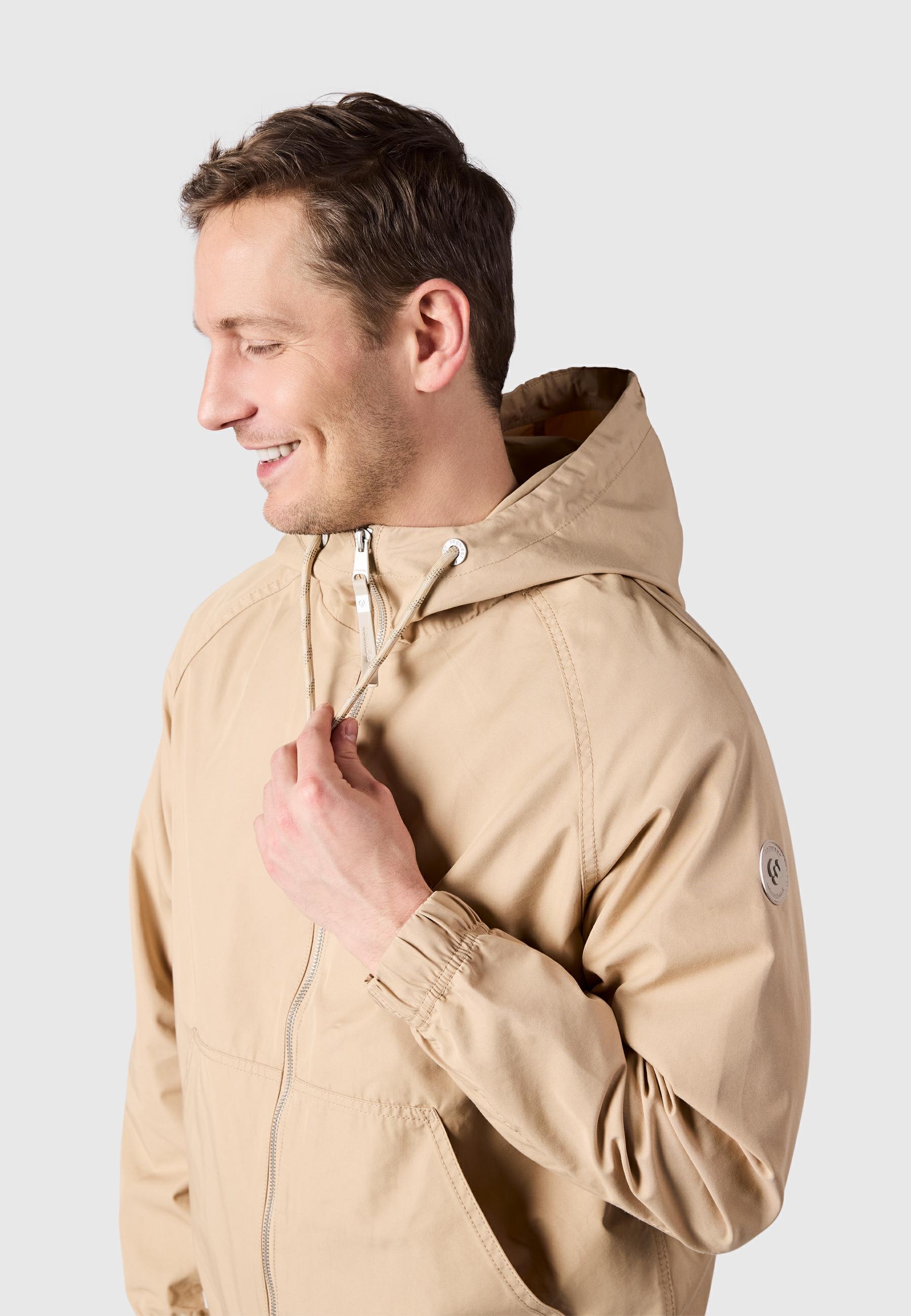 Ragwear Outdoorjacke »Roog YOUMODO« mit Kapuze Leichte Herren Übergangsjacke mit Kapuze