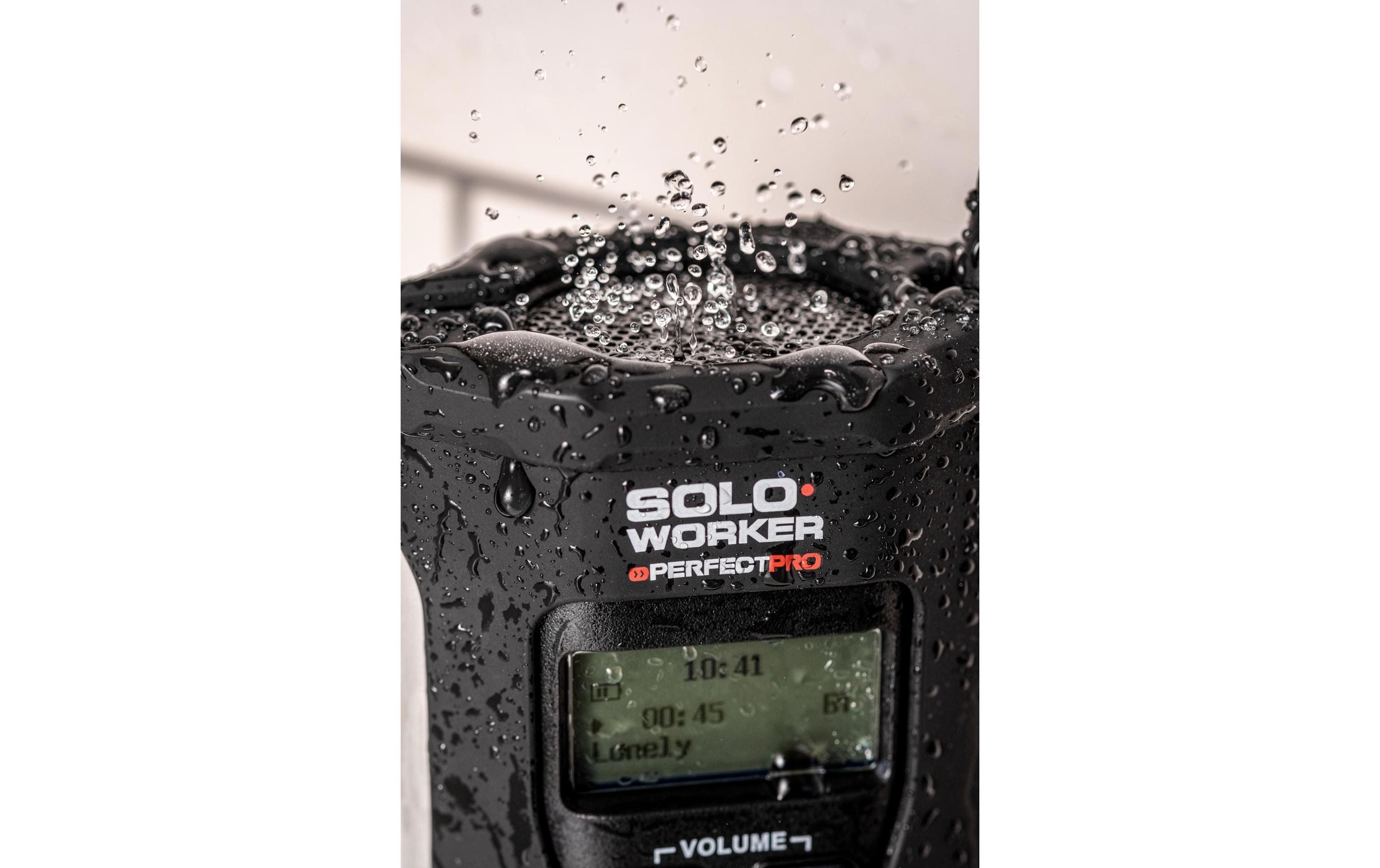 PerfectPro Digitalradio (DAB+) »SOLOWORKER« ( ) Display, Equalizer, Senderspeicher