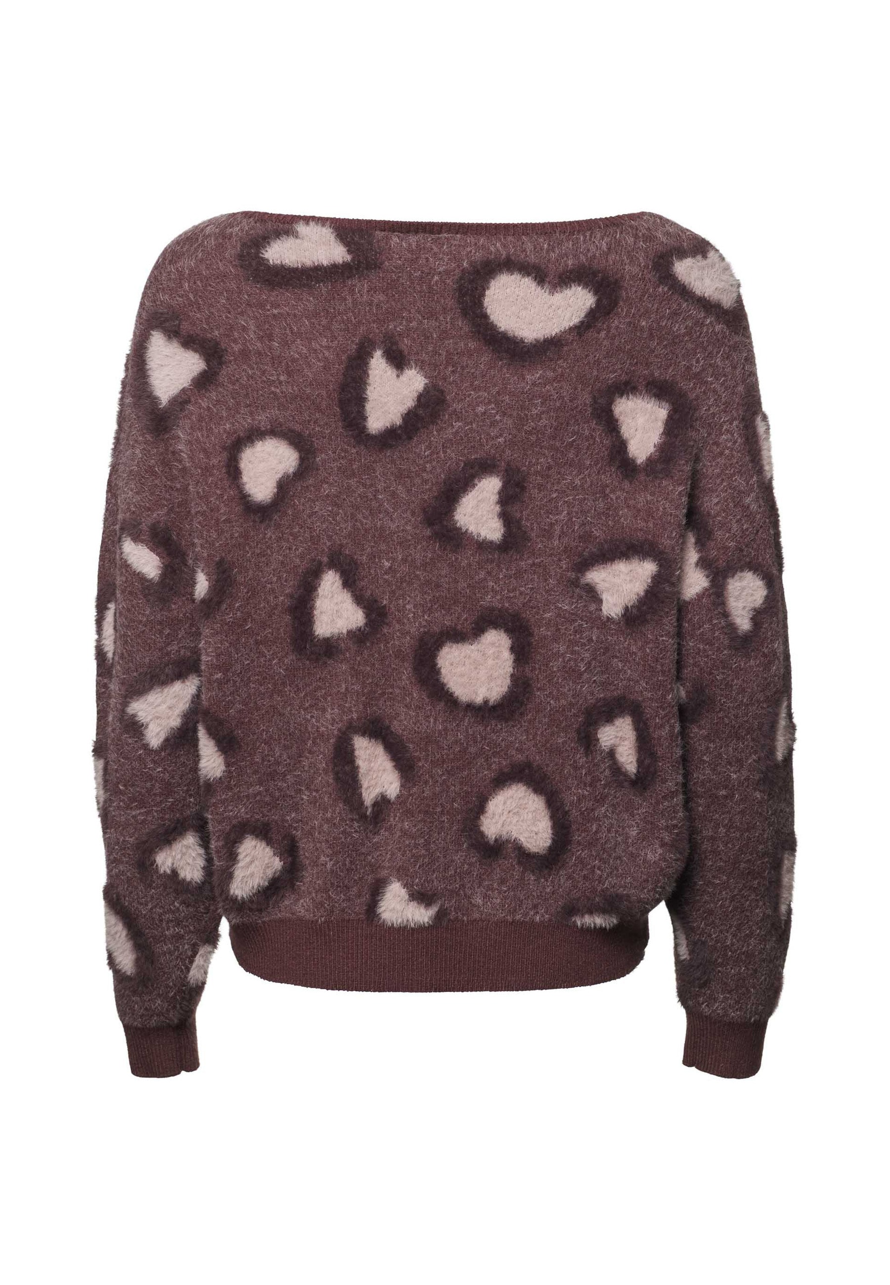 Kleinigkeit V-Ausschnitt-Pullover »Kleinigkeit Wollma Wild Love« 1