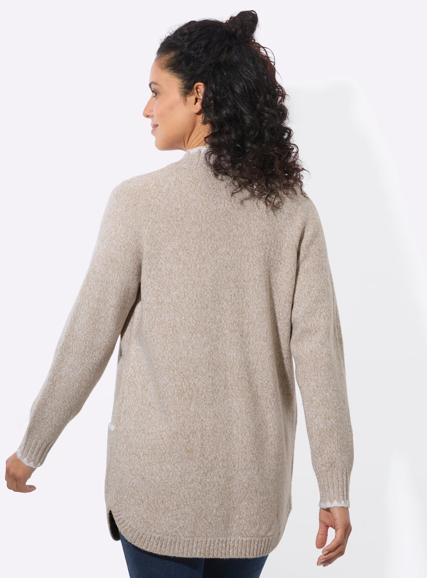 Casual Looks Longstrickjacke