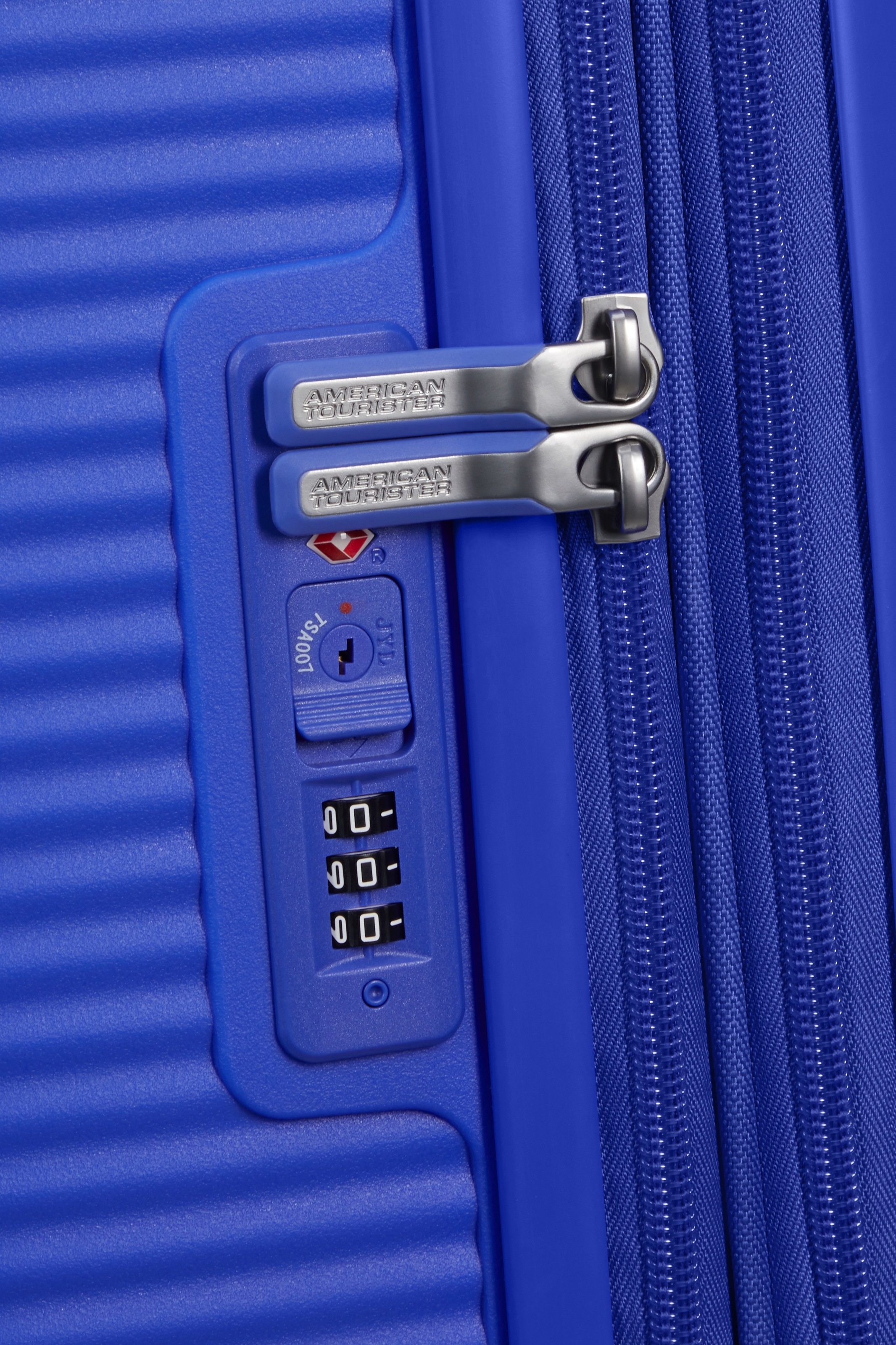 American Tourister® Hartschalen-Trolley »SOUNDBOX, in verschiedenen Farben und Größen«, 4 Rollen, Reisekoffer Trolley Aufgabegepäck TSA-Zahlenschloss Volumenerweiterung
