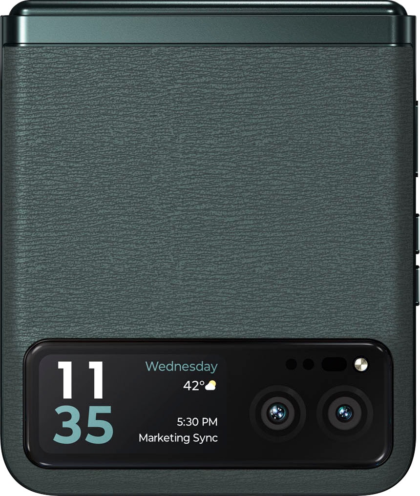 Motorola Smartphone »Razr40«, Sage Green, 17,53 cm/6,9 Zoll, 256 GB  Speicherplatz, 64 MP Kamera | BAUR