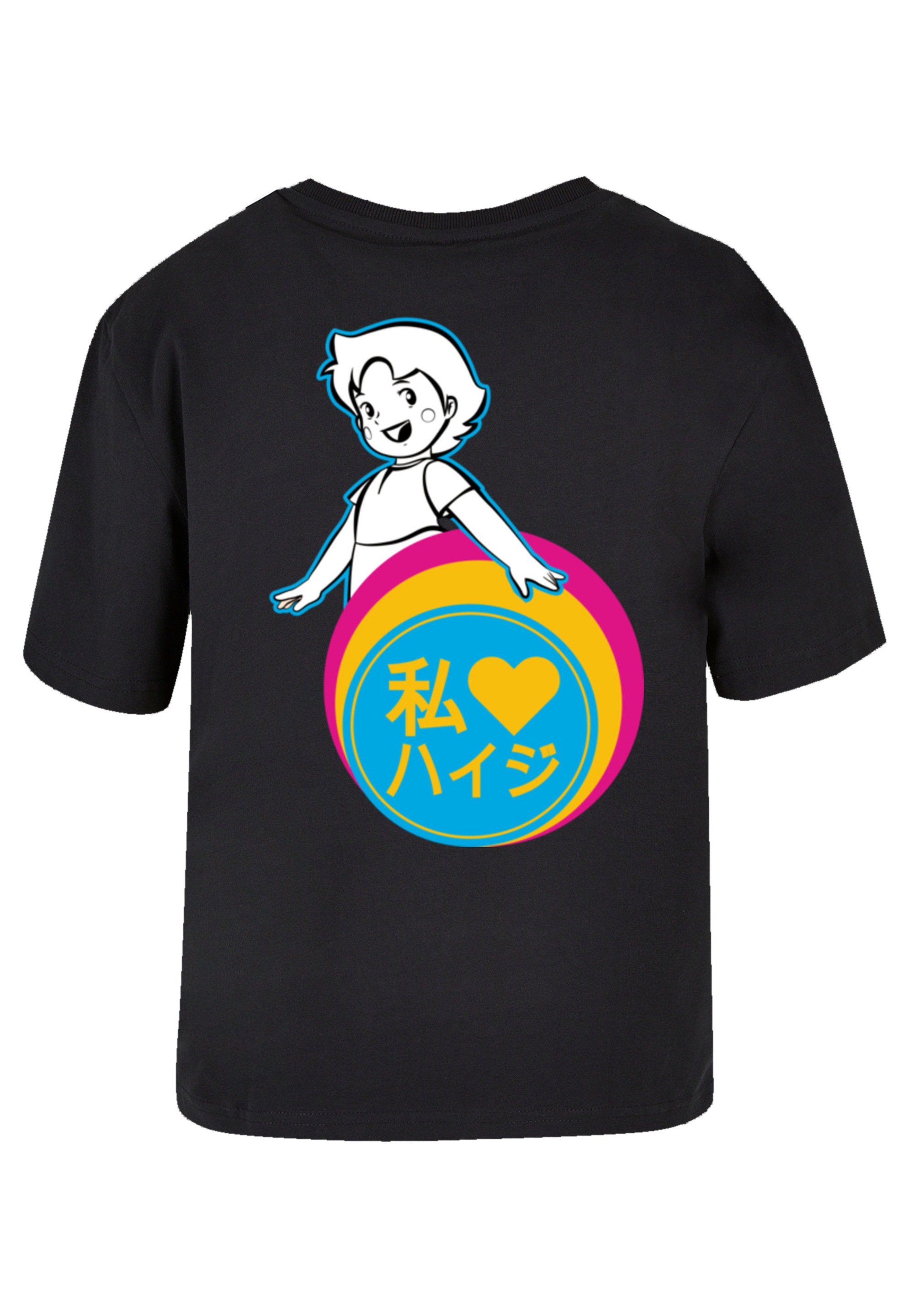F4NT4STIC T-Shirt »Heidi Kopf Motiv Heroes of Childhood«, Nostalgie, Retro, Heroes of Childhood