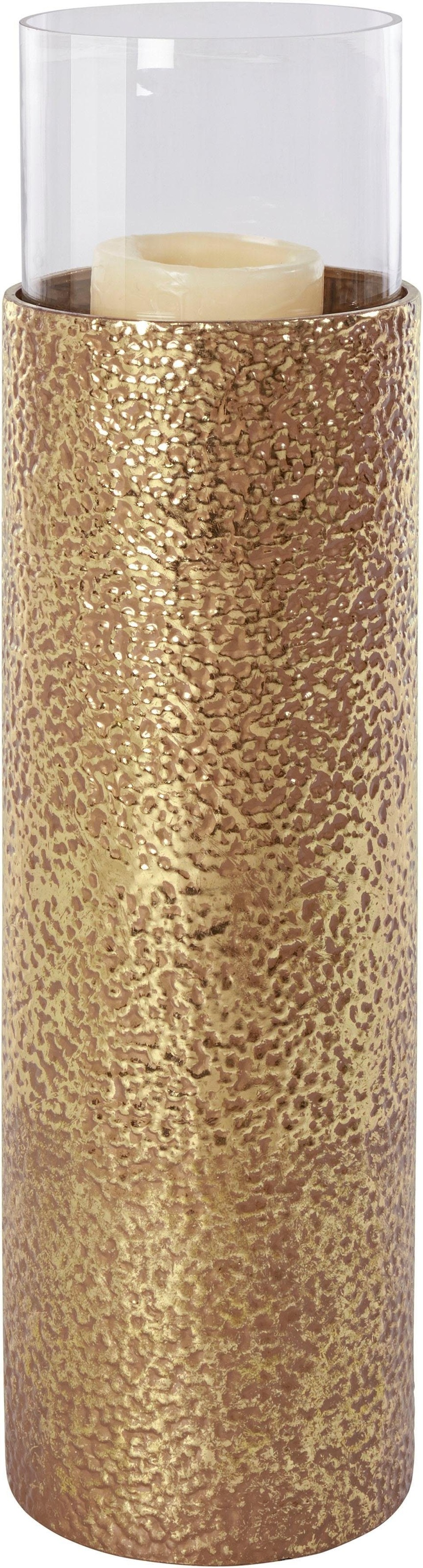 Home affaire Windlicht Bodenwindlicht, aus Metall, mit Glaseinsatz, ideal f günstig online kaufen