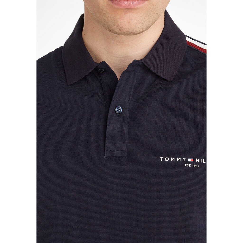 Tommy Hilfiger Poloshirt »GLOBAL STRIPE SLEEVE REG POLO«
