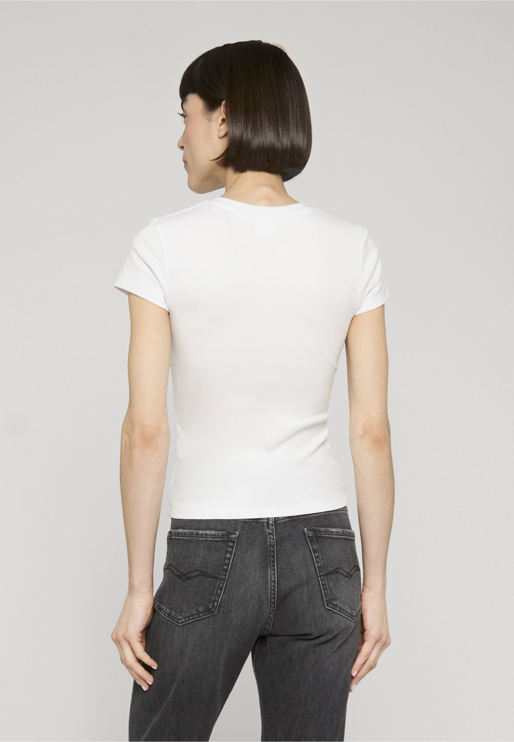 URBAN CLASSICS T-Shirt »Urban Classics Ladies Short Slim Tee 3-Pack« 1