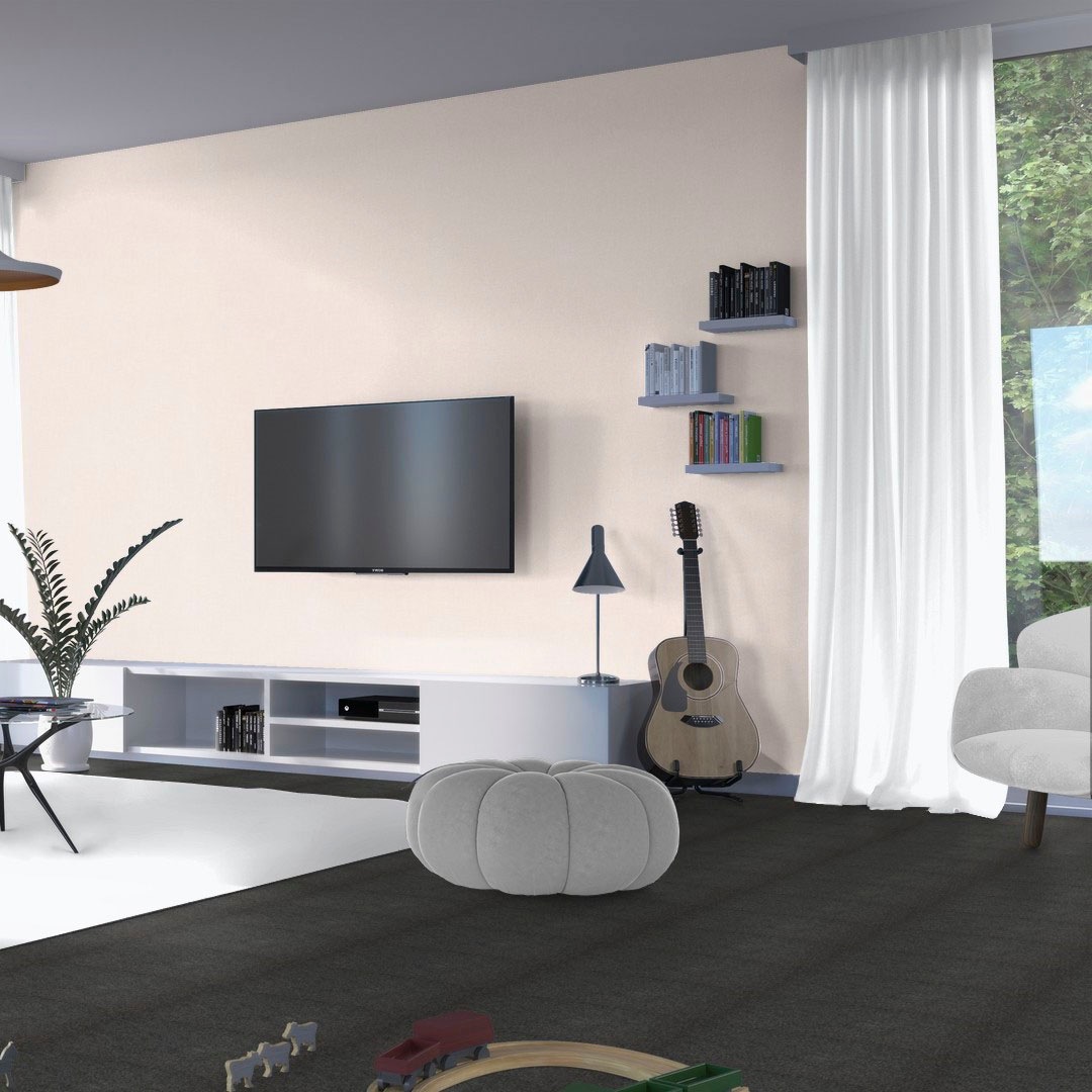 Bodenmeister Teppichboden »Jupiter, Velours - meliert, Made in Belgium«, rechteckig, 7,5 mm Höhe, Wohnzimmer, Schlafzimmer, Kinderzimmer, Breite 400/500 cm