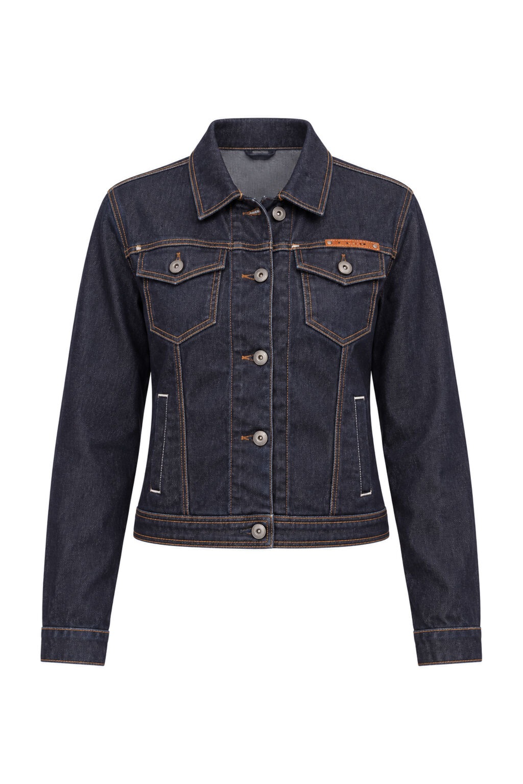Cipo & Baxx Jeansjacke »Jeansjacke« ohne Kapuze mit stylischen auffälligen Elementen, WJ207