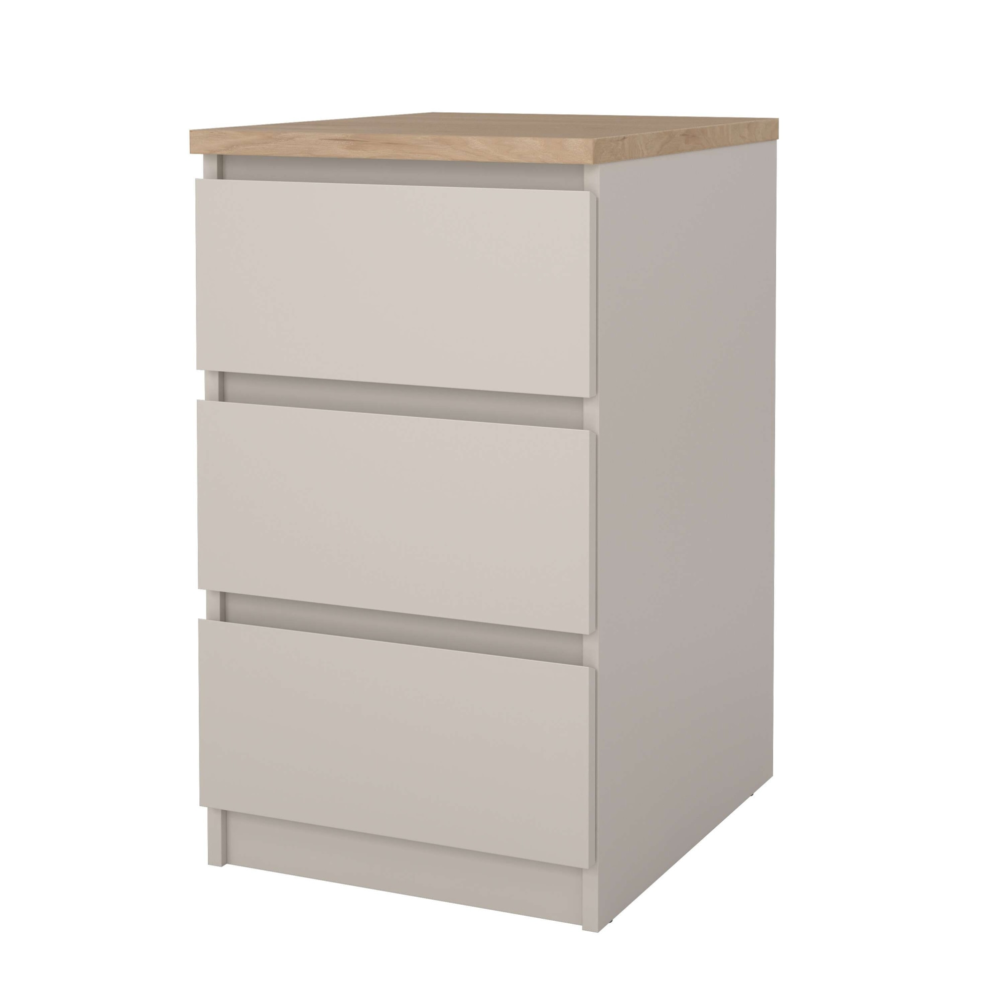 INOSIGN Kommode »Naia« Elegante und modernes Sideboard mit 3 geräumigenSchubladen