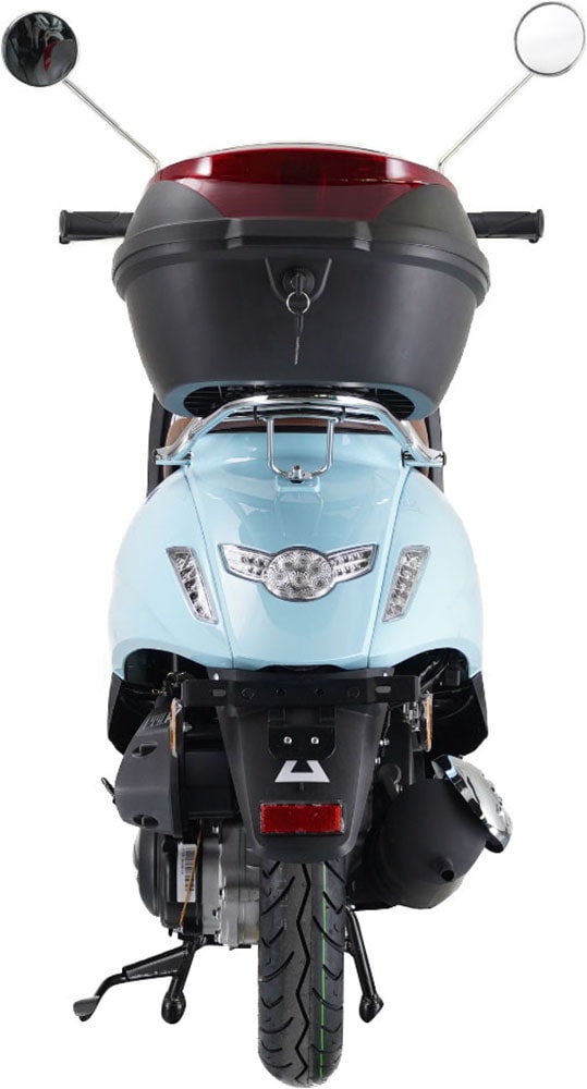 GT UNION Motorroller »Massimo 45 (mit/ohne Topcase)«, 50 cm³, 45 km/h, Euro 5, 3 PS, im Retro-Look