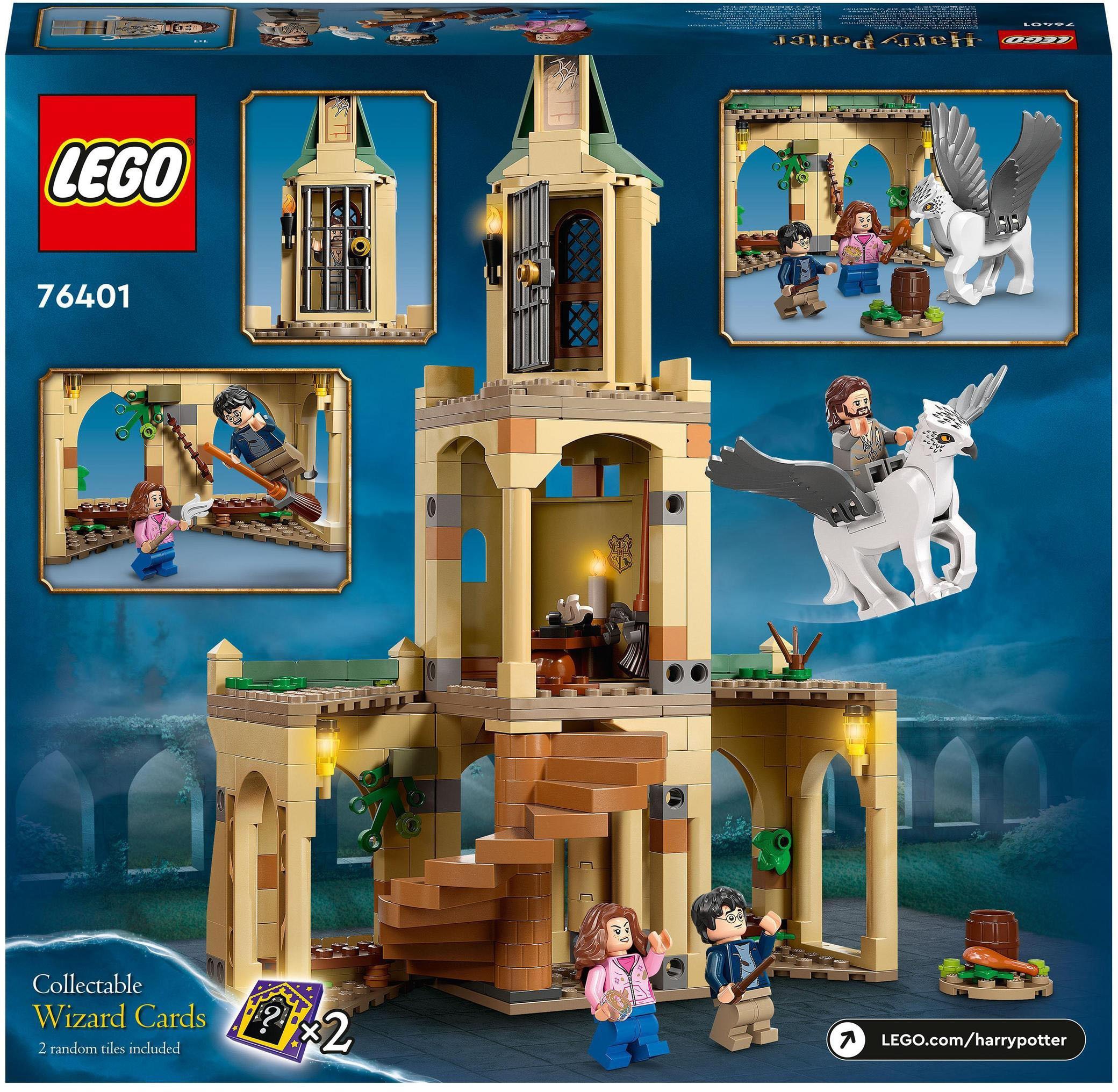 LEGO® Konstruktionsspielsteine »Hogwarts™: Sirius’ Rettung (76401), LEGO® Harry Potter™«, (345 St.), Made in Europe