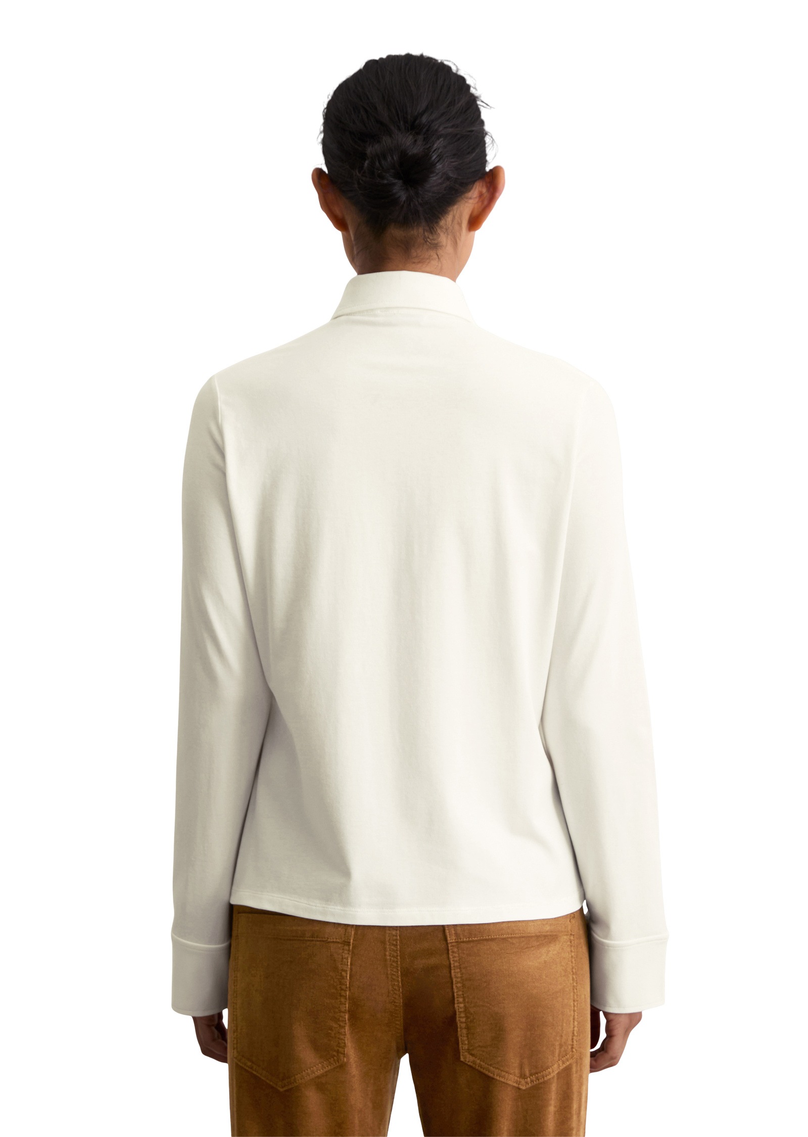Marc O'Polo Langarmshirt »aus Organic-Cotton-Stretch«