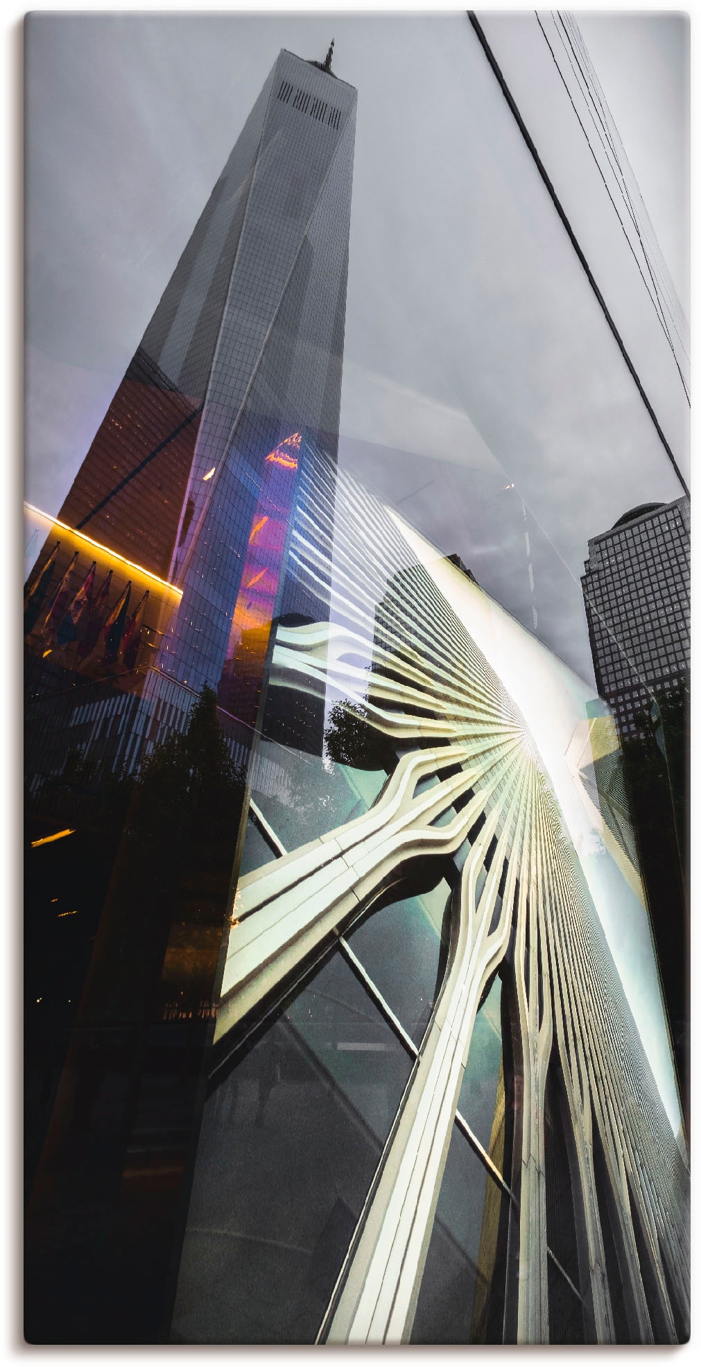 Artland Wandbild »One World Trade Center«, Amerika, (1 St.), als Alubild, Leinwandbild, Wandaufkleber oder Poster in versch. Größen