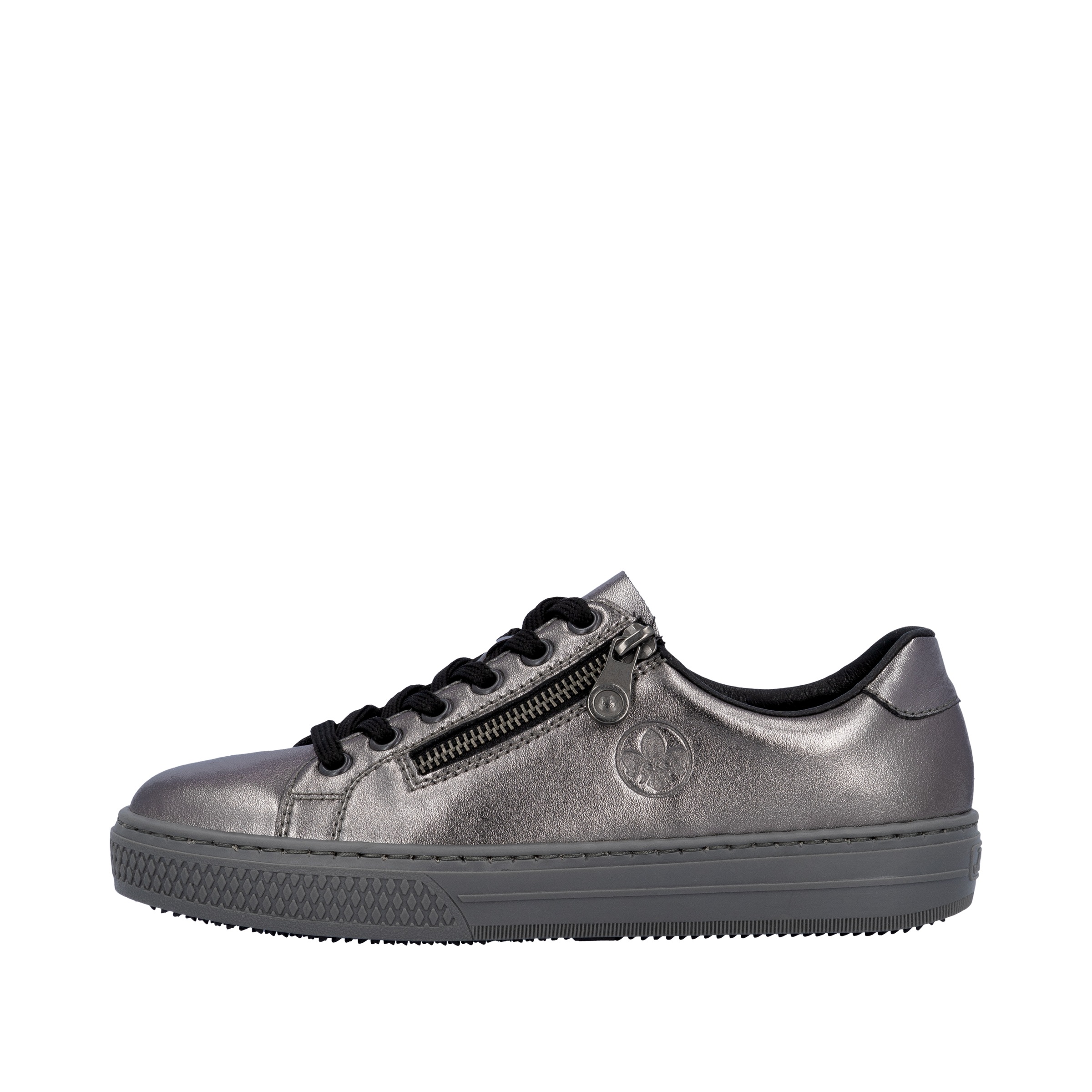 Rieker Sneaker, mit Memosoft-Innensohle, Freizeitschuh, Halbschuh, Schnürschuh