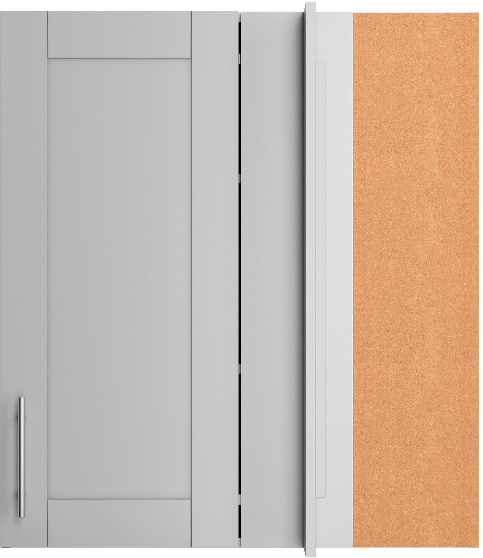 OPTIFIT Eckhängeschrank »Ahus«, Breite 80 x 45 cm