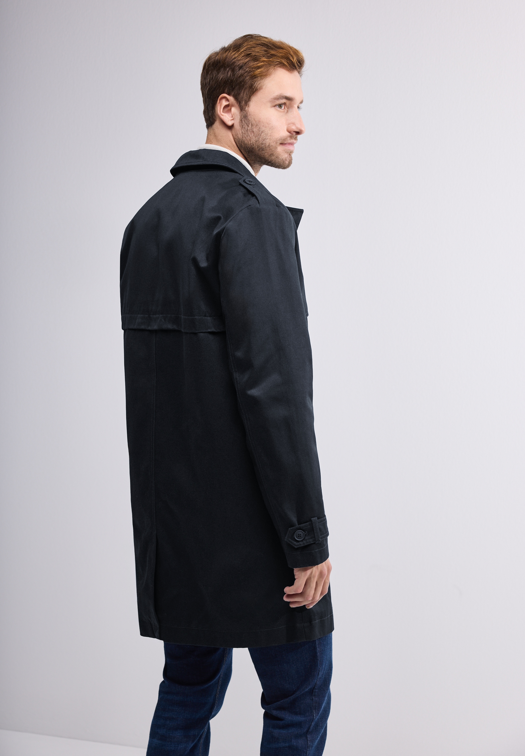 STREET ONE MEN Outdoorjacke, ohne Kapuze, mit Reverskragen günstig online kaufen