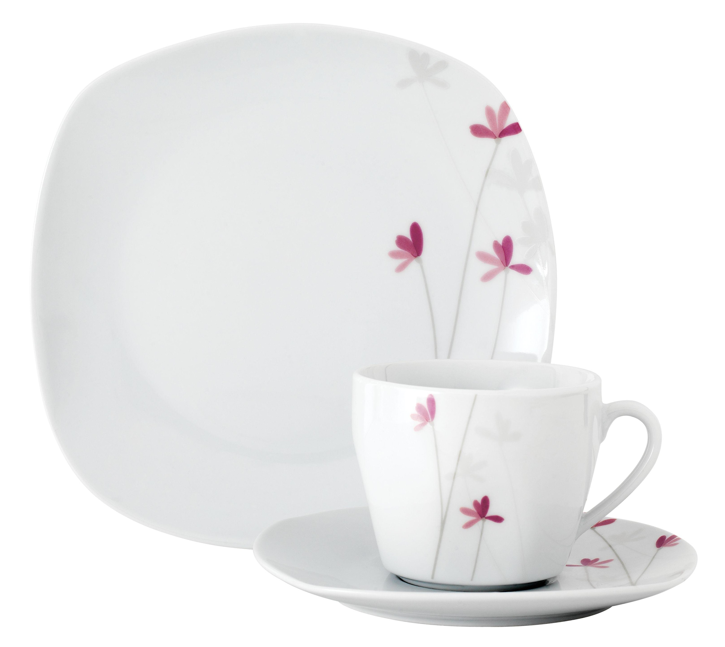 van Well Kaffeeservice »Colette«, (Set, 18 tlg.), Spülmaschinengeeignet