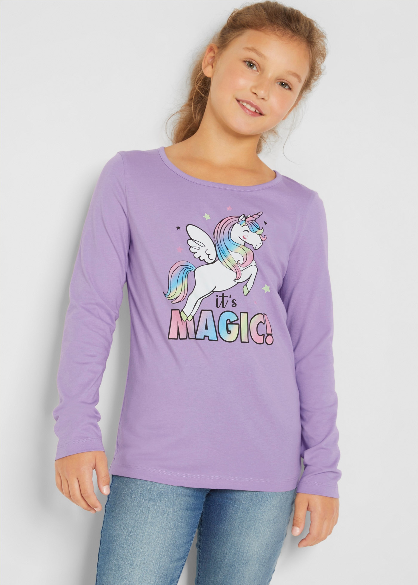 bonprix Langarmshirt »Langarmshirt aus reiner Baumwolle (2er Pack)«, 2 Stk. Langarmshirt aus reiner Baumwolle (2er Pack)
