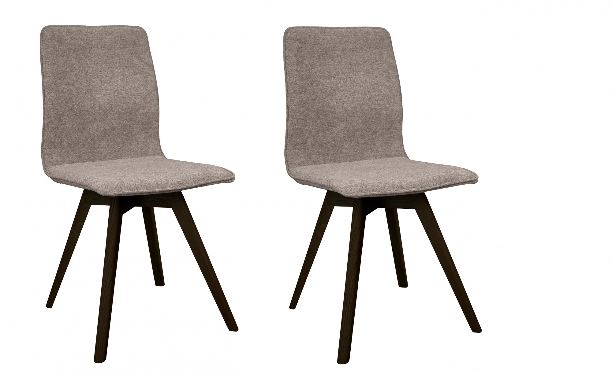andas Esszimmerstuhl "Rania", (Set), 2 St., Microfaser, Massivholzgestell, günstig online kaufen