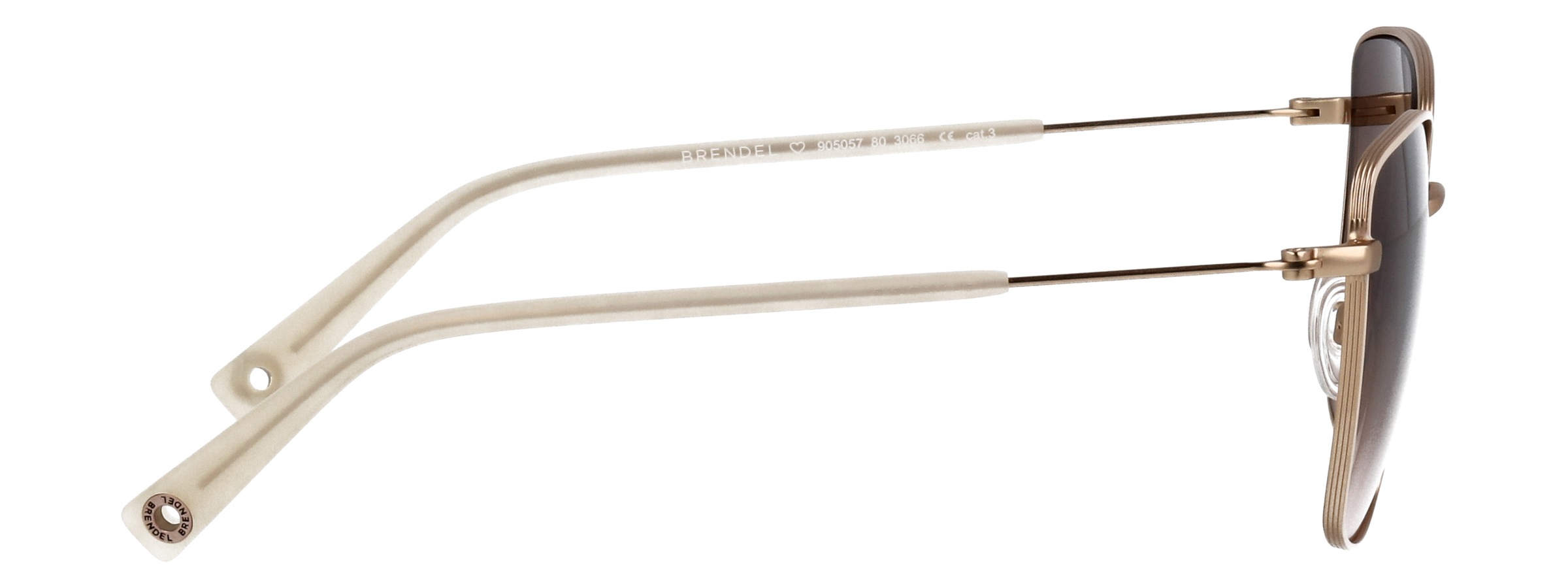 Brendel Eyewear Lunettes de Soleil Femme Beige 3