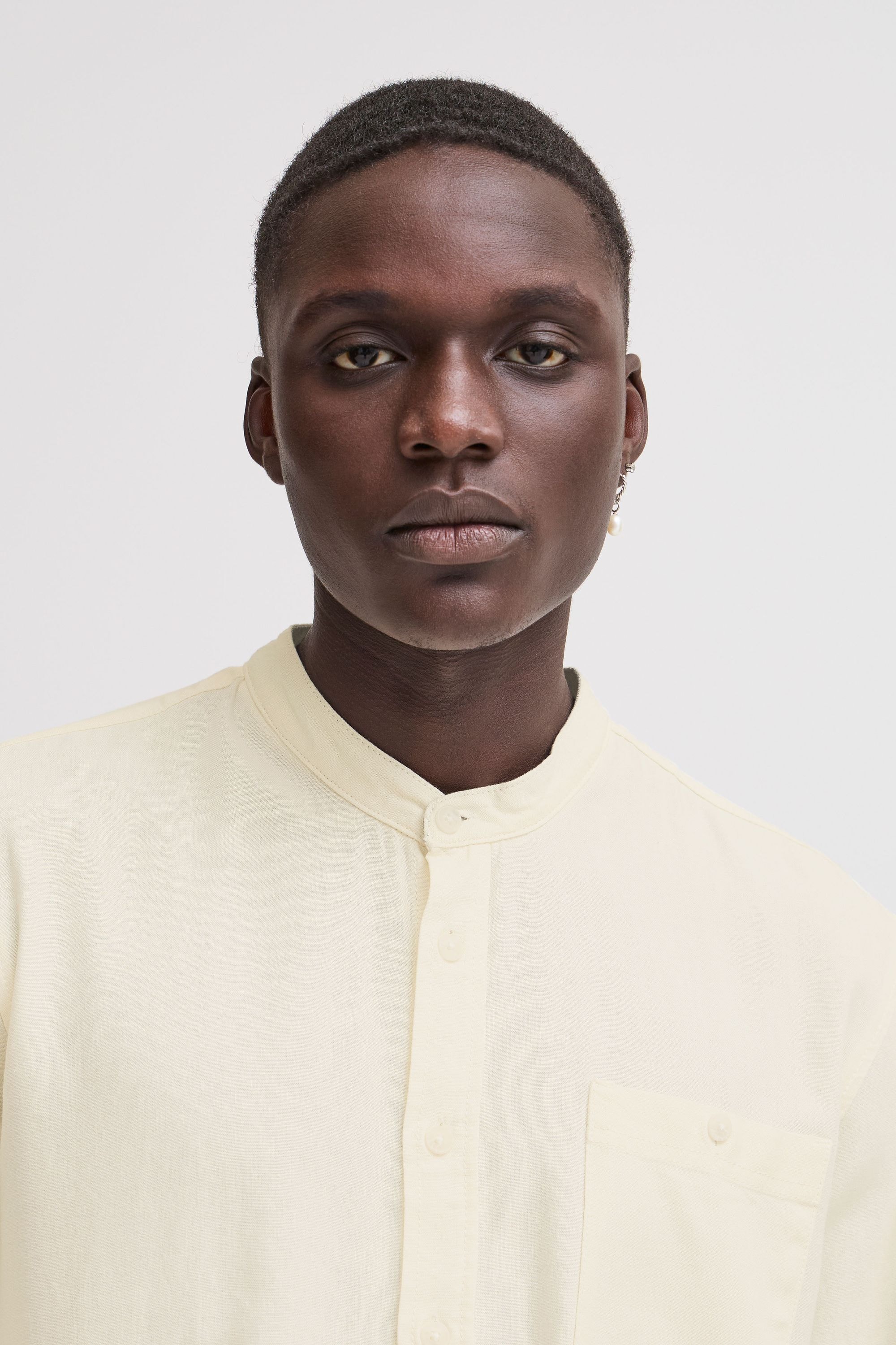 Blend Langarmhemd »Langarmhemd BHBobby Shirt mandarin«