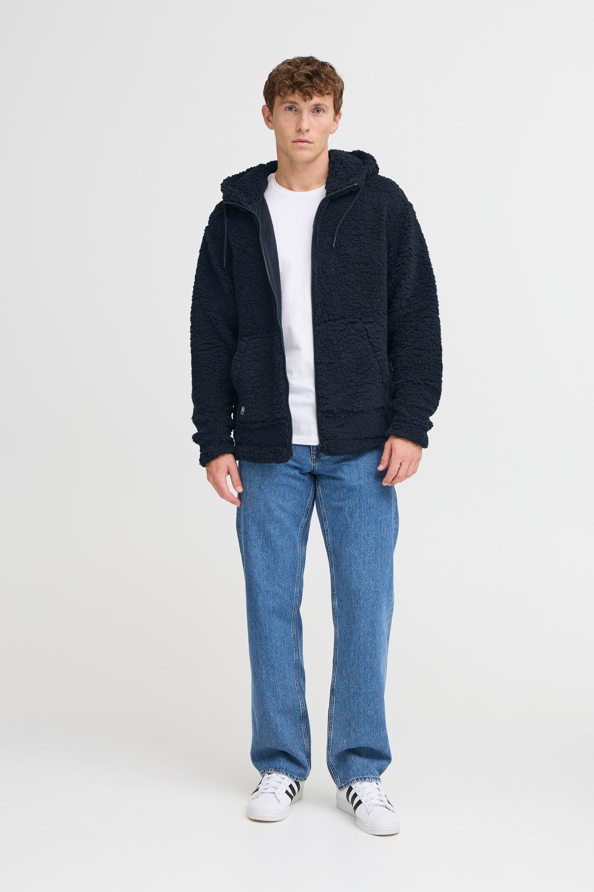 11 Project Funktions-Kapuzensweatjacke "Fellimitatjacke PRDaag" günstig online kaufen