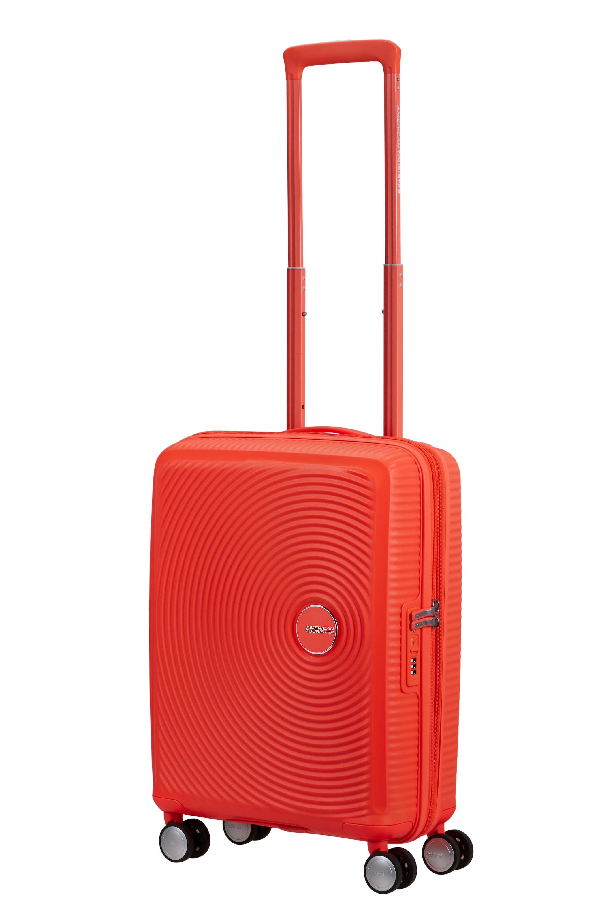 American Tourister® Hartschalen-Trolley »SOUNDBOX, in verschiedenen Farben und Größen« 35,5 l 4 Rollen Reisekoffer Trolley Aufgabegepäck TSA-Zahlenschloss Volumenerweiterung
