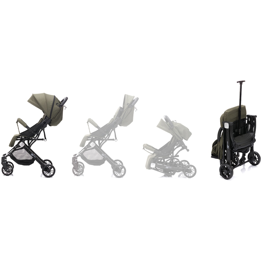 Fillikid Sport-Kinderwagen »Styler, oliv melange«