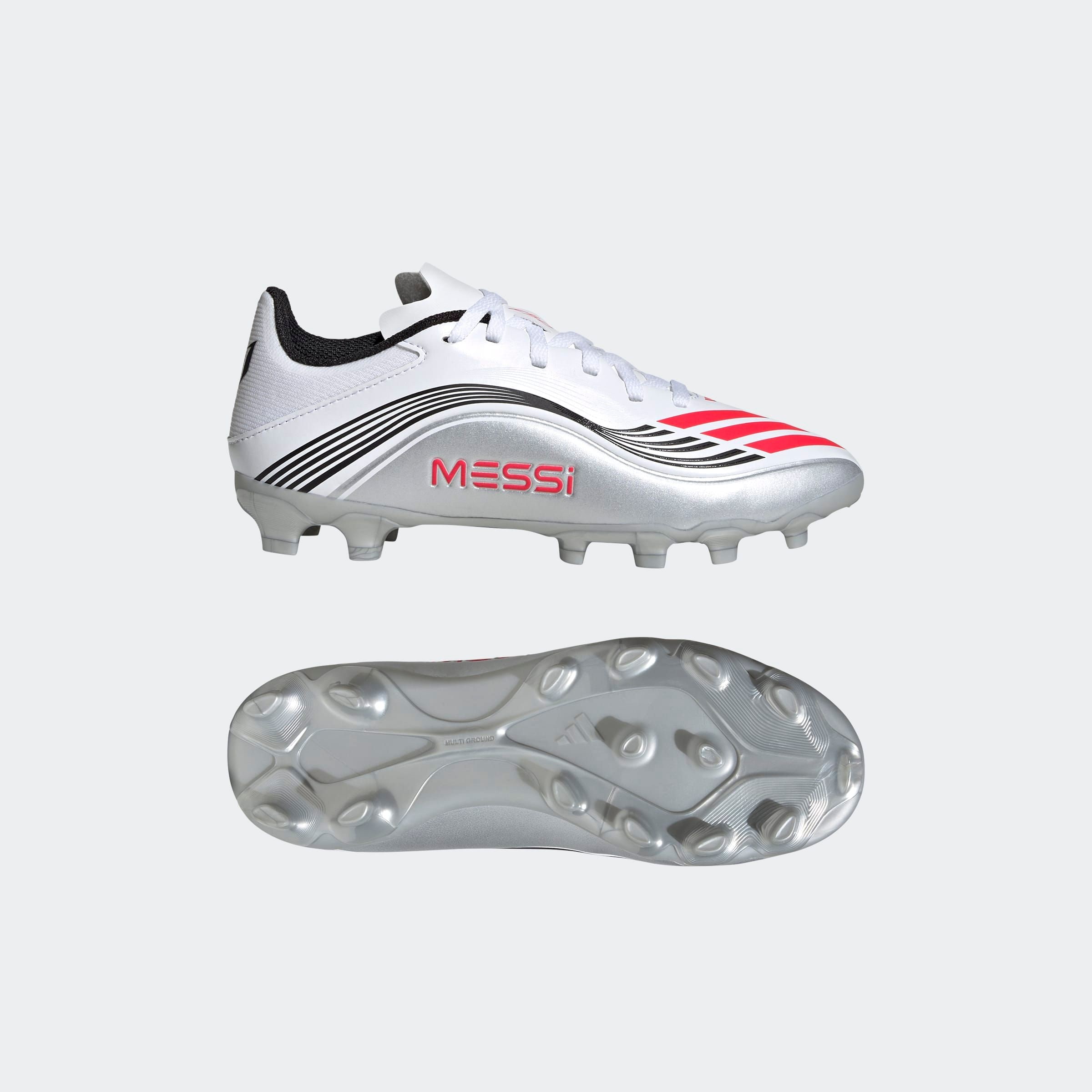 adidas Performance Fußballschuh »F50 MESSI LEAGUE MULTI-GROUND E KINDER«, geeignet für Rasen- und Kunstrasenplätze