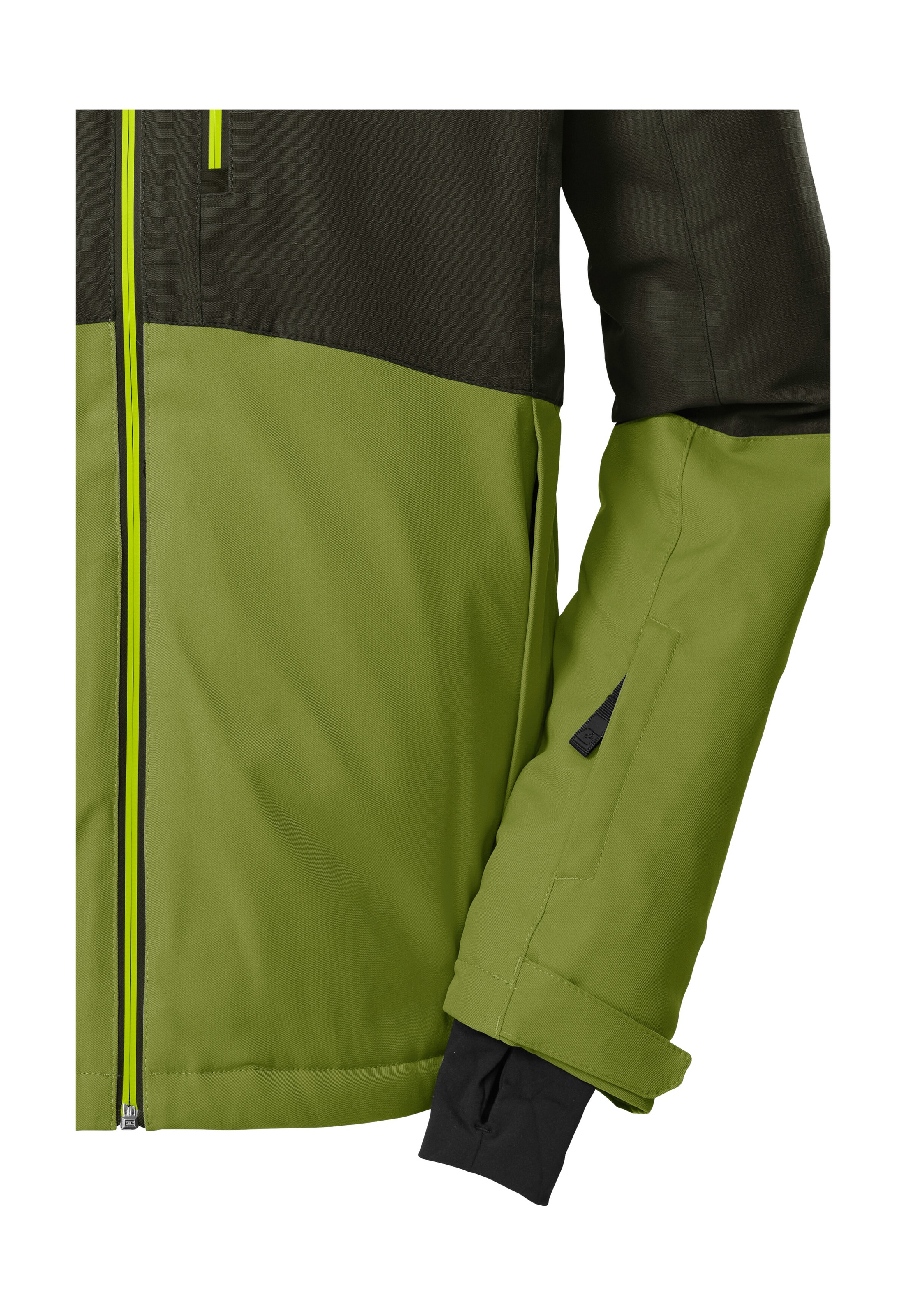 Killtec Skijacke »KSW 53 MN SKI JCKT«, Skijacke: wasserdicht, atmungsaktiv, Colourblock, viele Taschen