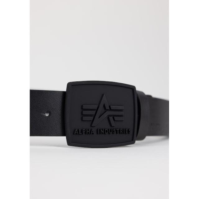 Alpha Industries Ledergürtel »Alpha Industries Accessoires - Belts All  Black Belt« bestellen | BAUR
