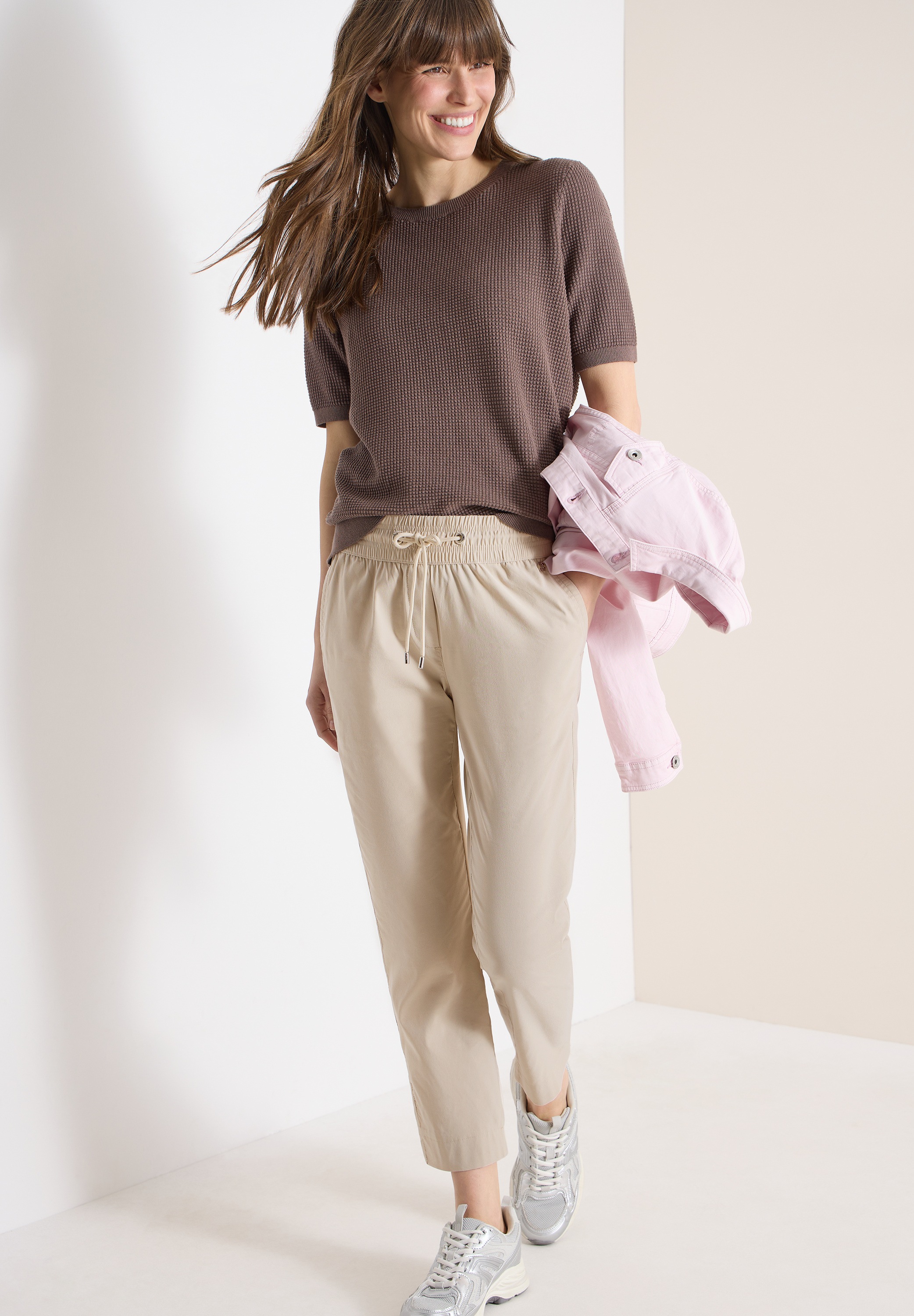 Cecil Jerseyhose »Style Tracey«  mit elastischem Bund