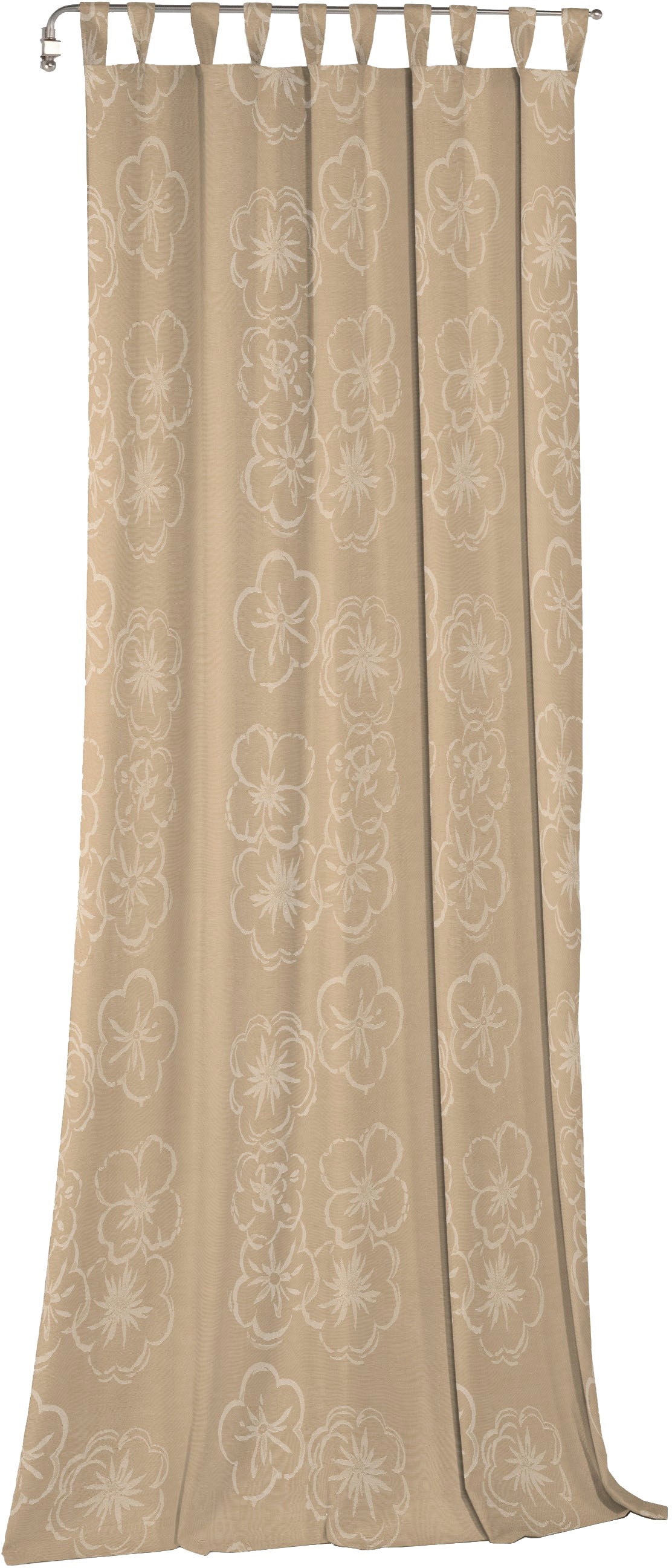 Wirth Vorhang "Dangard" Schlaufen 1 Stk. tlg. günstig online kaufen