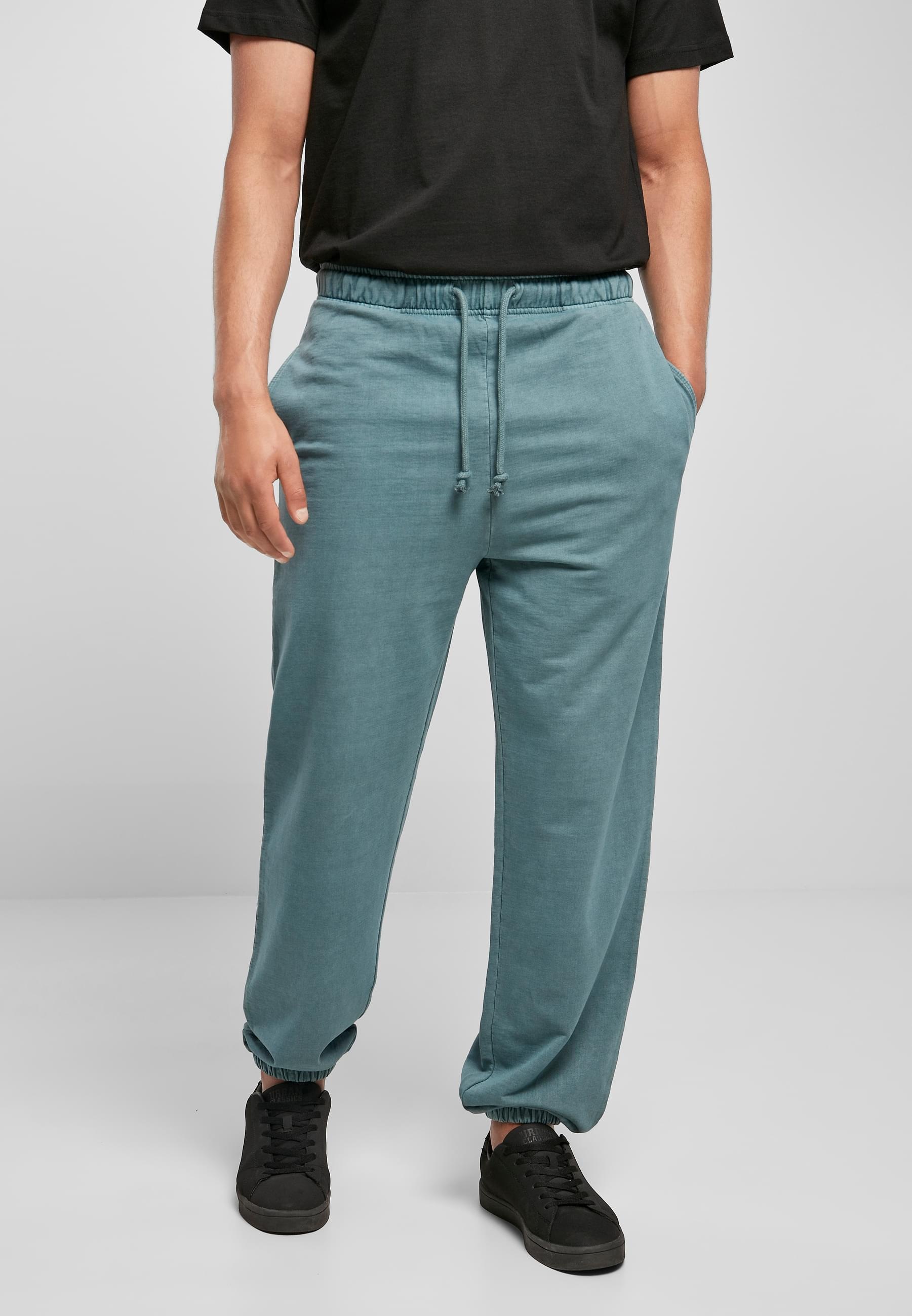URBAN CLASSICS Stoffhose »Urban Classics Herren Overdyed Sweatpants«, (1 tlg.)