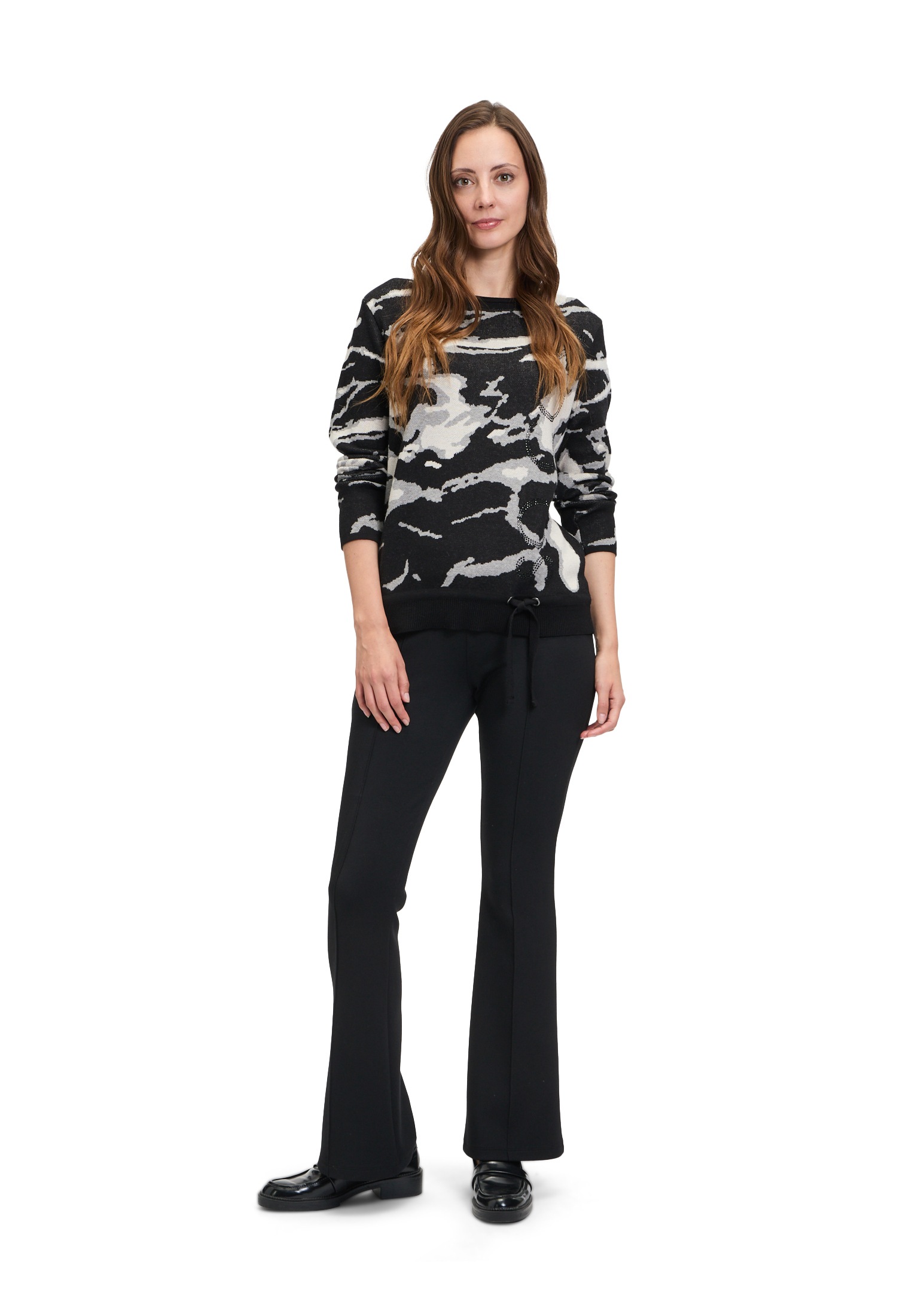 Betty Barclay Strickpullover »Betty Barclay Damen Strickpullover mit Jacquard«, (1 tlg.), Jacquard
