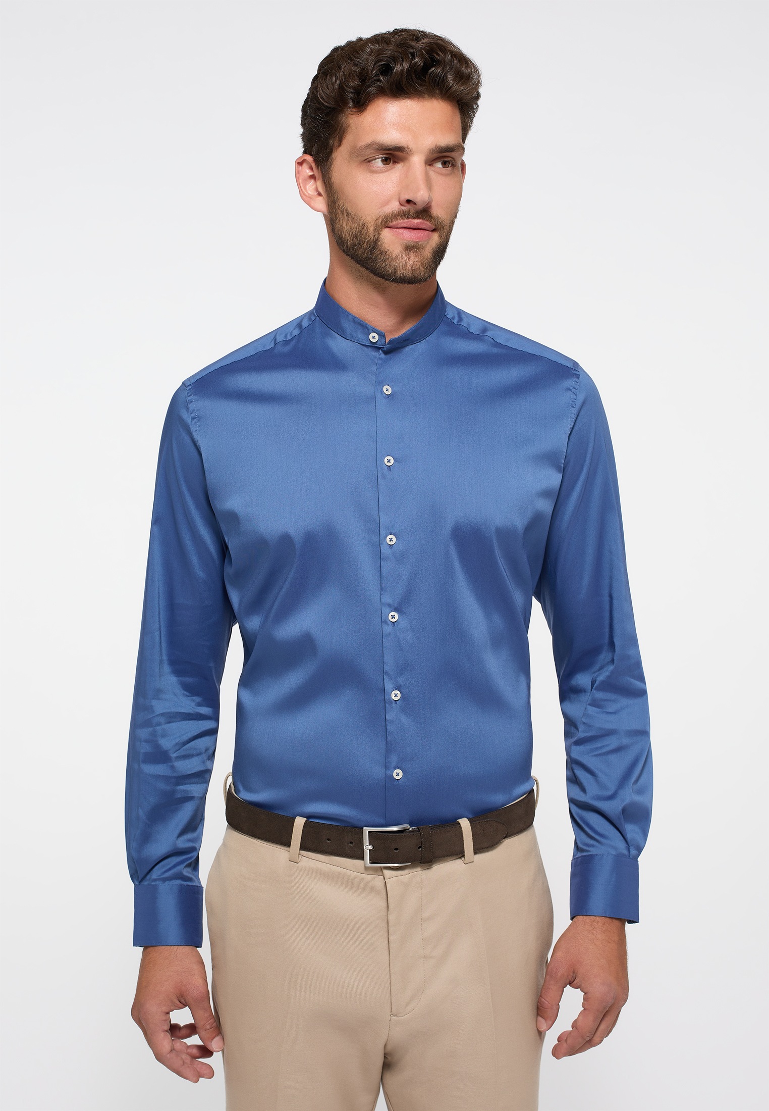 Eterna Langarmhemd "MODERN FIT" EASY IRON (bügelleicht) günstig online kaufen