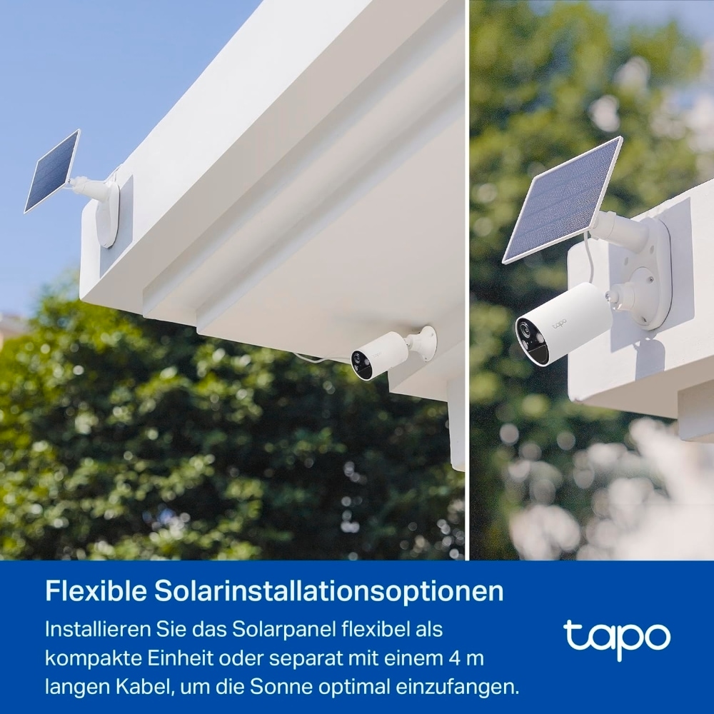 TP-Link Überwachungskamera »Tapo C410 KIT mit Solar Panel«, Außenbereich