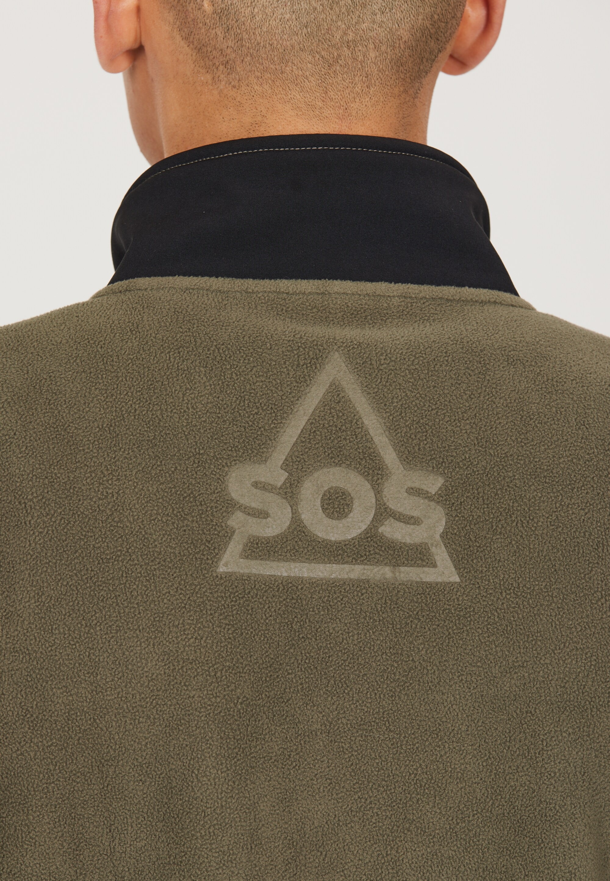 SOS Fleecejacke »Laax«, mit temperaturregulierender Funktion