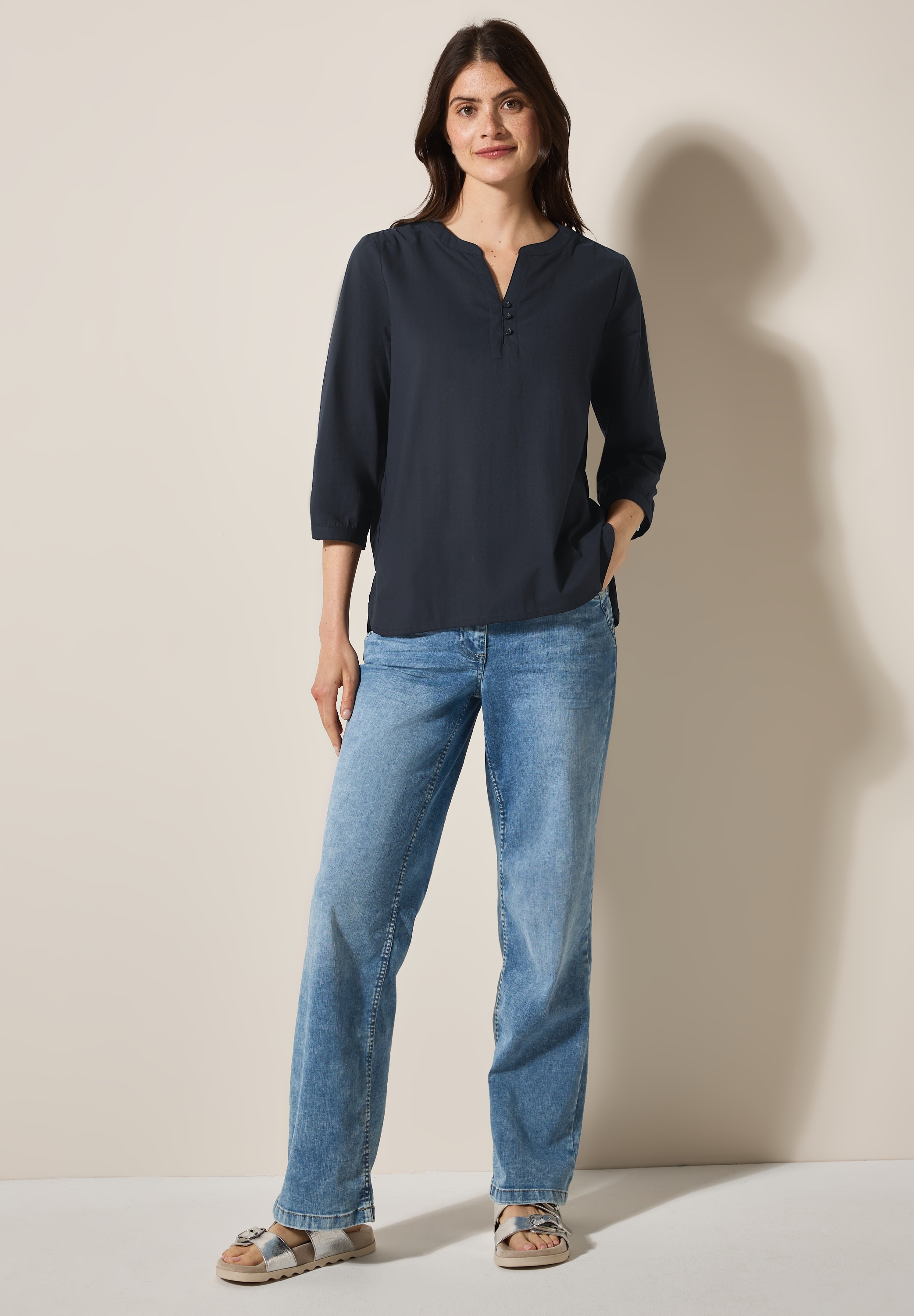 Cecil Shirtbluse, mit 3/4 Ärmeln