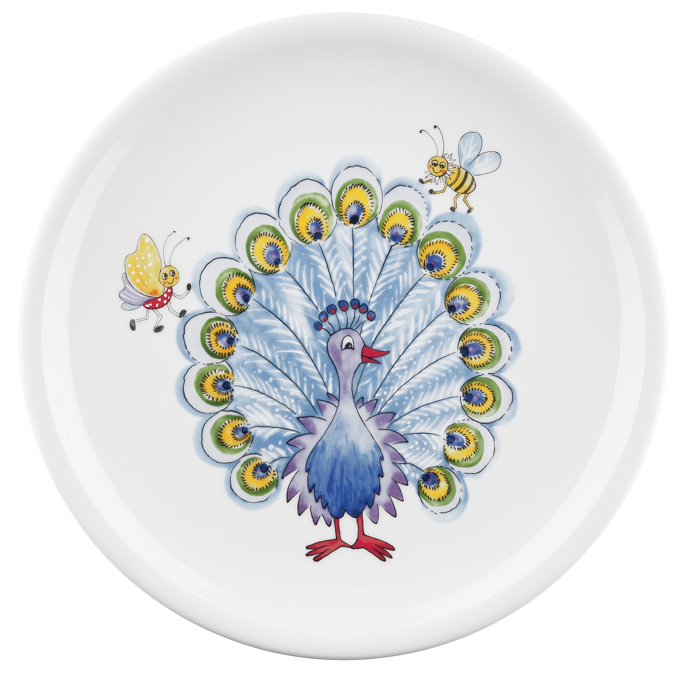 Seltmann Weiden Speiseteller "Compact - Bunte Tierwelt" rund 25,5 cm