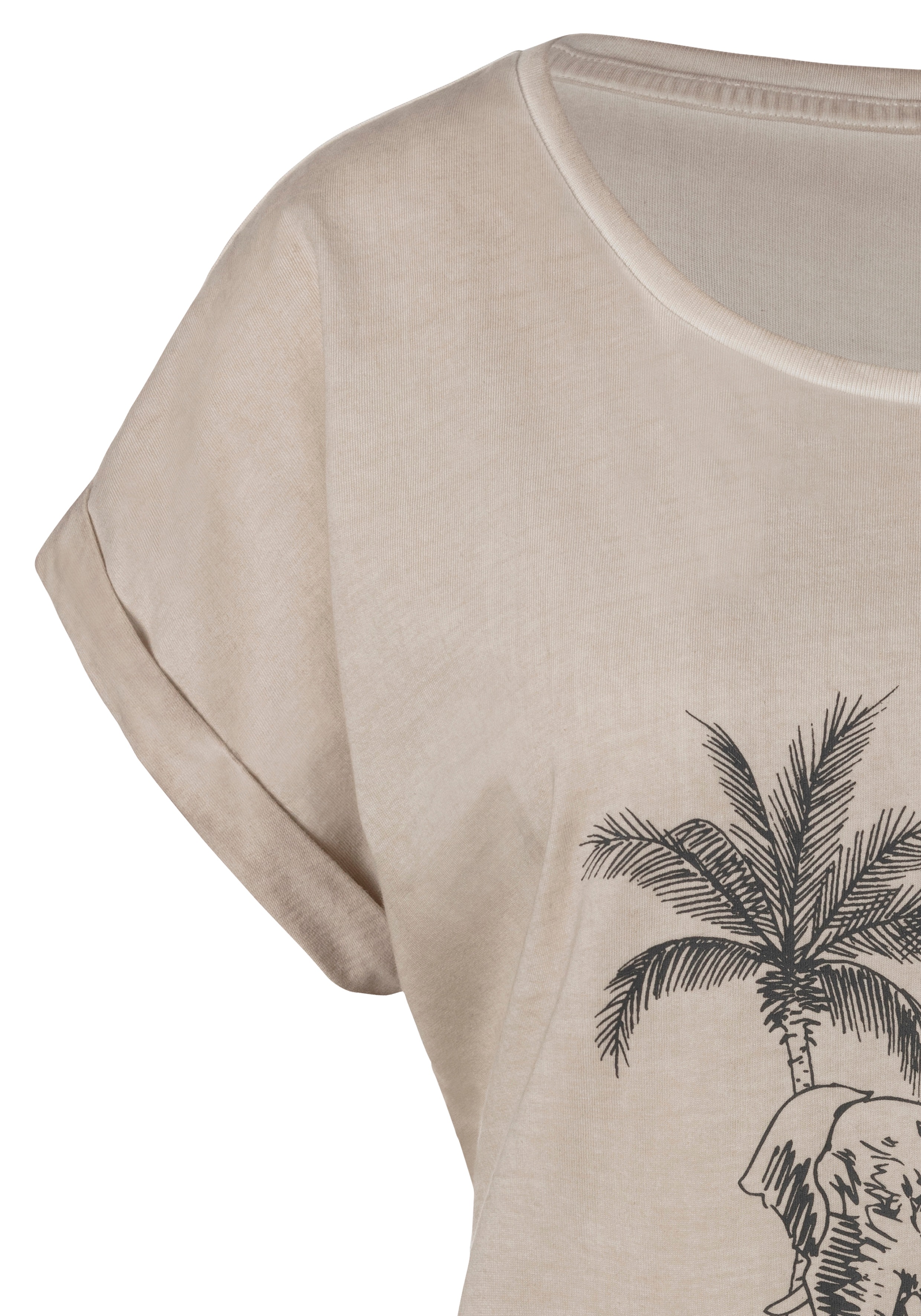 Thumbnail - Vivance T-Shirt "mit modischem Frontdruck", aus weicher Baumwoll-Qualität