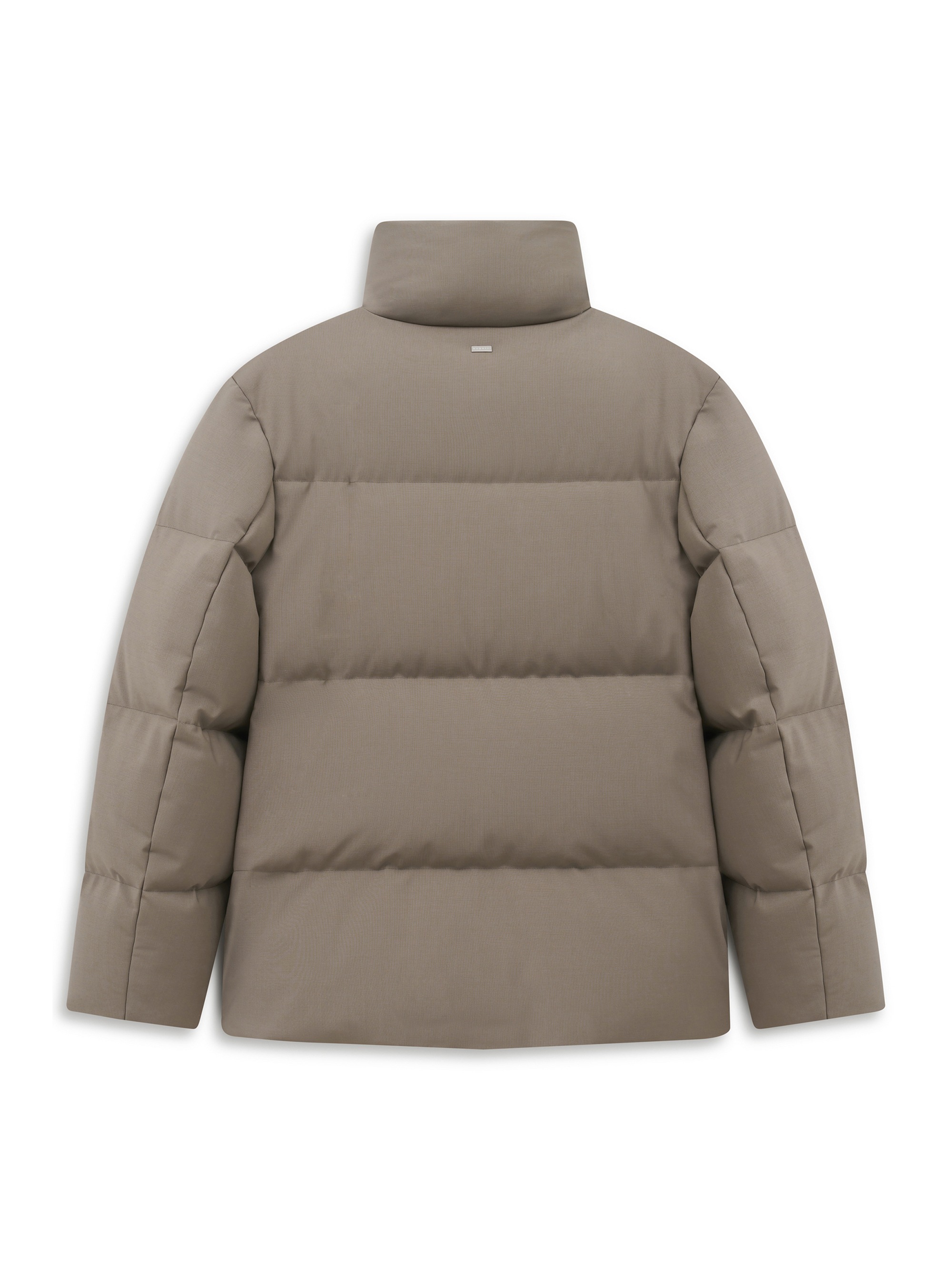 bugatti Parka »Regular Fit« ohne Kapuze Daune Stehkragen Schal inklusive