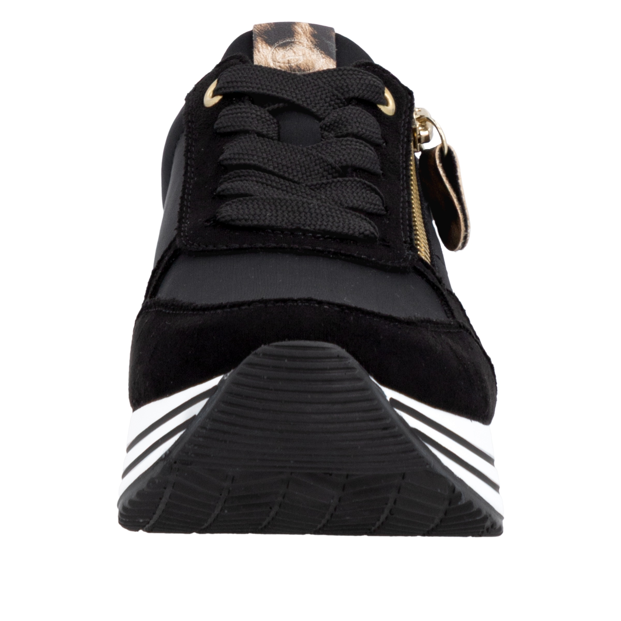 Remonte Plateausneaker  Freizeitschuh, Halbschuh, Schnürer mit seitlichem Reißverschluss