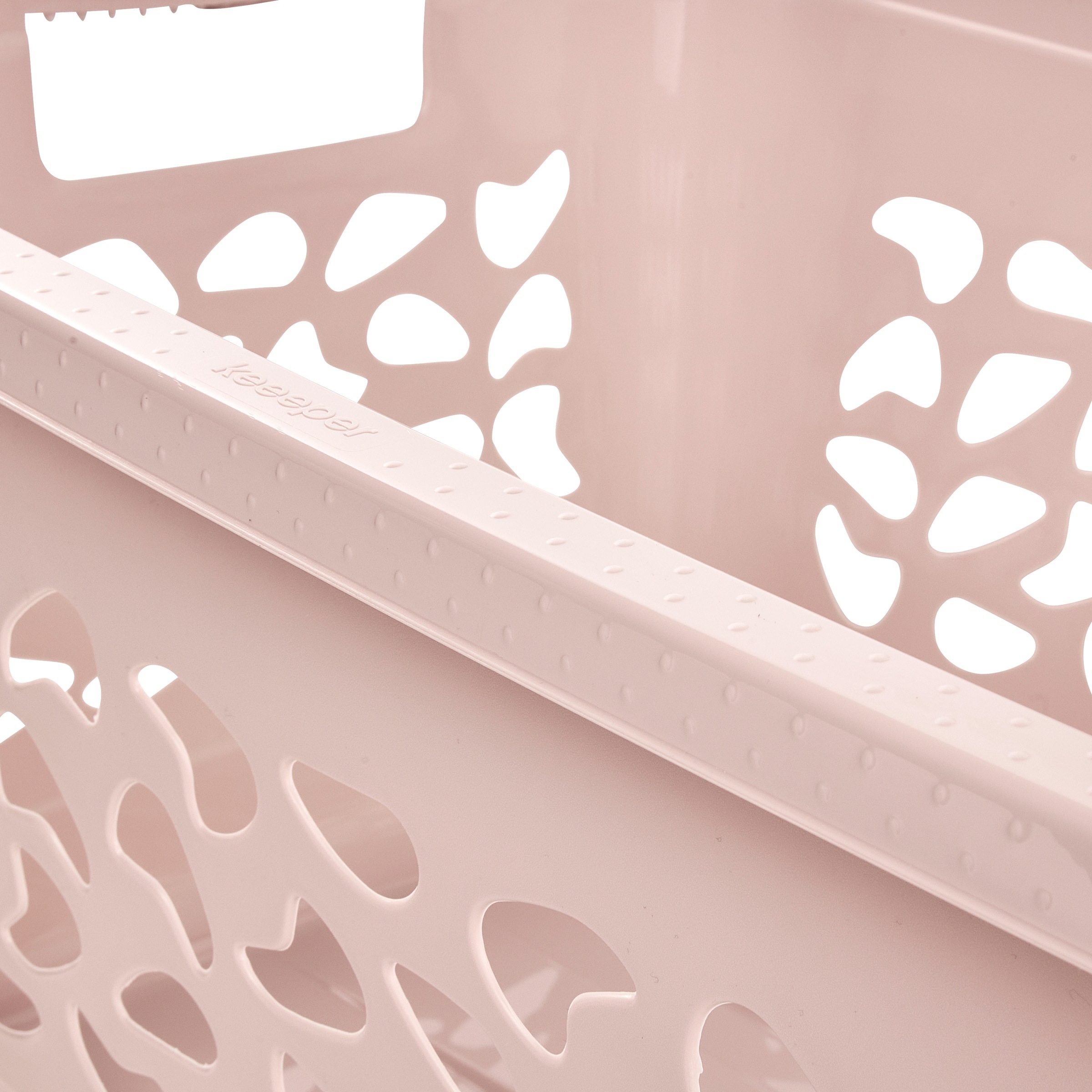 keeeper Wäschekorb »jost, 2er Set, 65 x 44 x 28 cm, 52 l« praktische Griffe, platzsparend ineinander nestbar