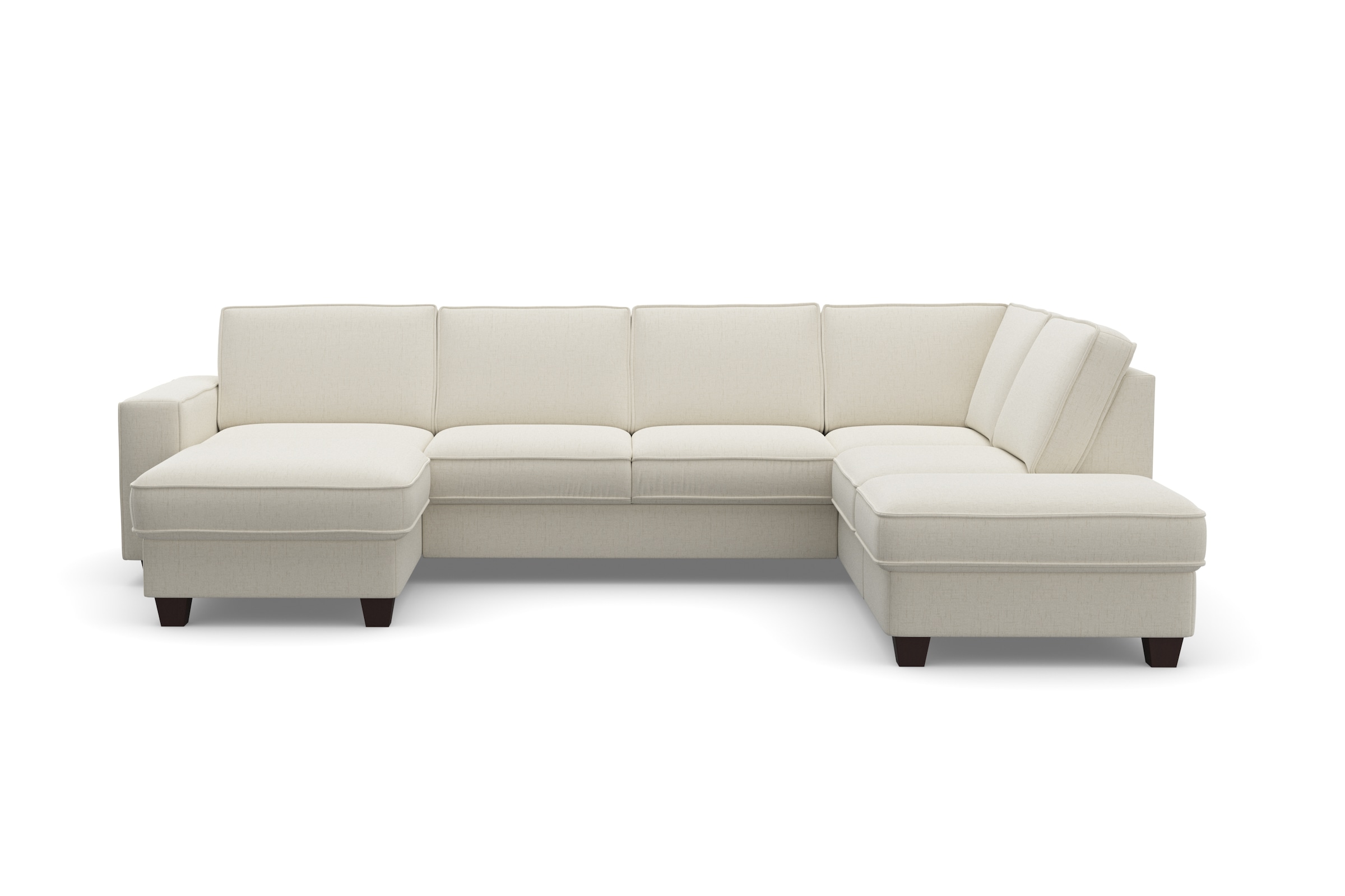 Home affaire Wohnlandschaft "County U-Form" wahlweise Ottomane links oder r günstig online kaufen