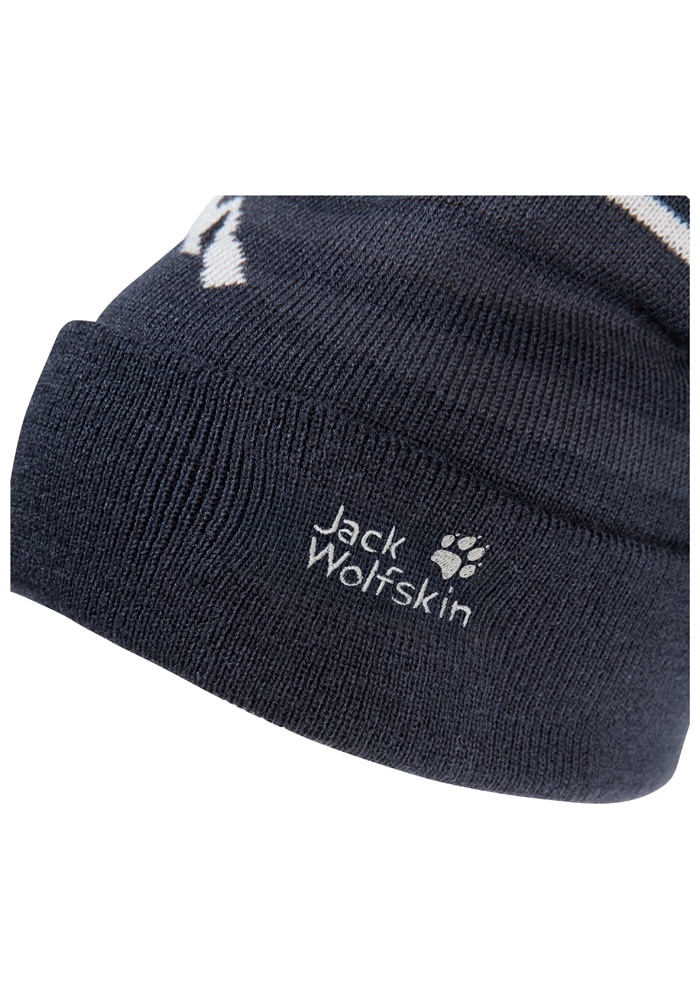Jack Wolfskin Bommelmütze »STRIPY POMPOM BEANIE K«