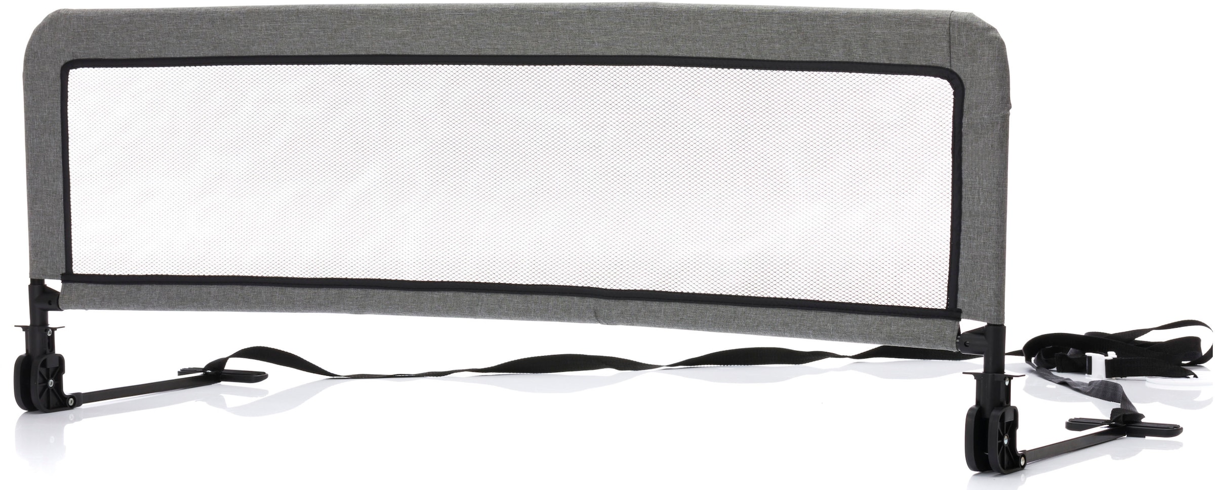 Fillikid Bettschutzgitter "Hugo, dunkelgrau melange, 135/50 cm" mit Klappfu günstig online kaufen